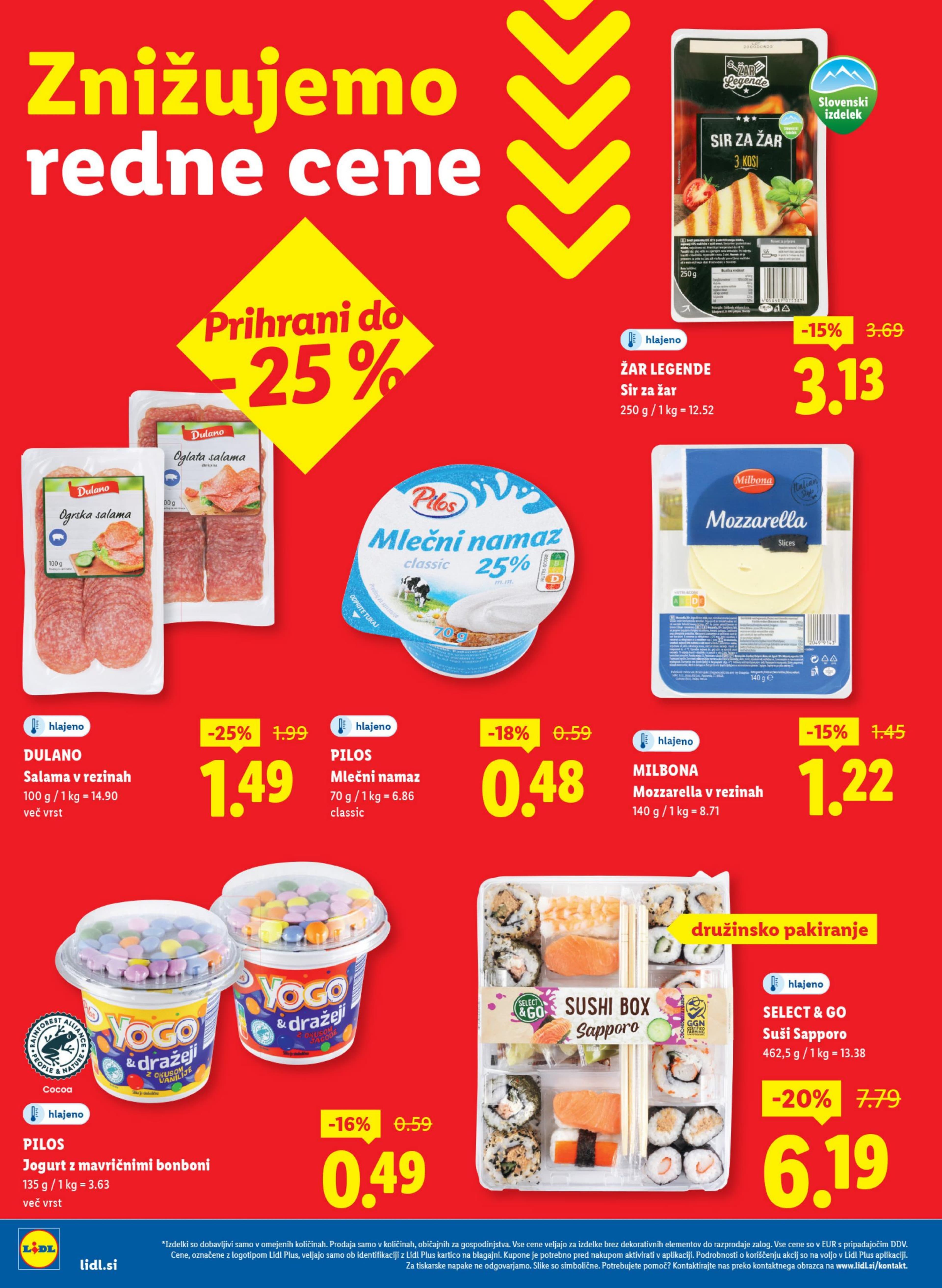 Stran 8. Lidl kataloga - Tedenska Ponudba Živila