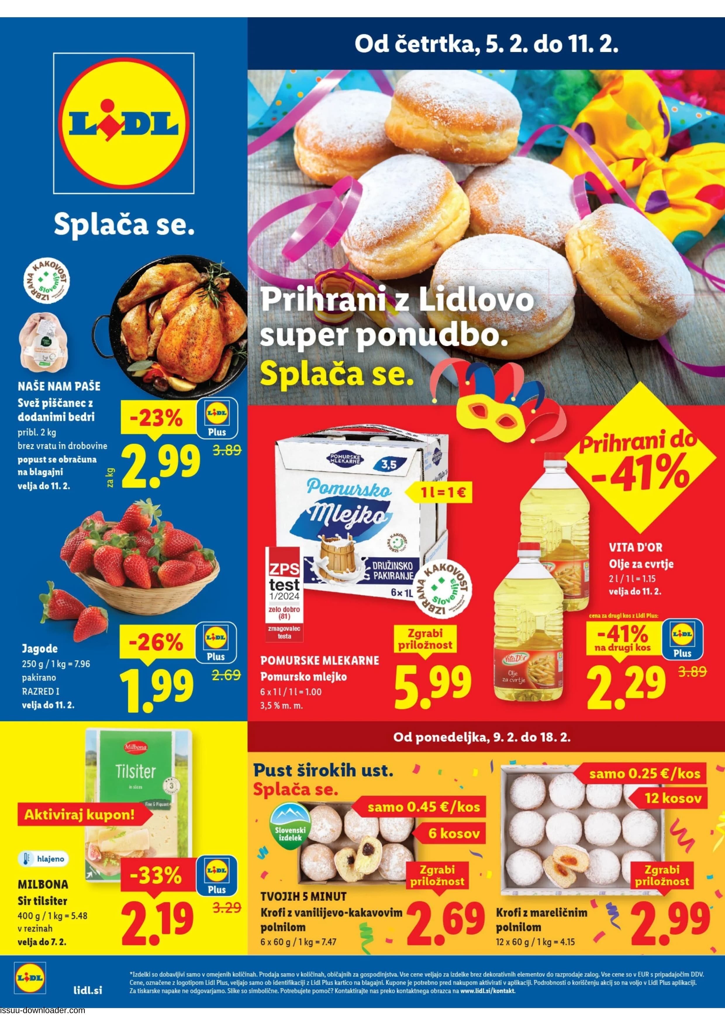 Stran 1. Lidl kataloga - Tedenska Ponudba Živila