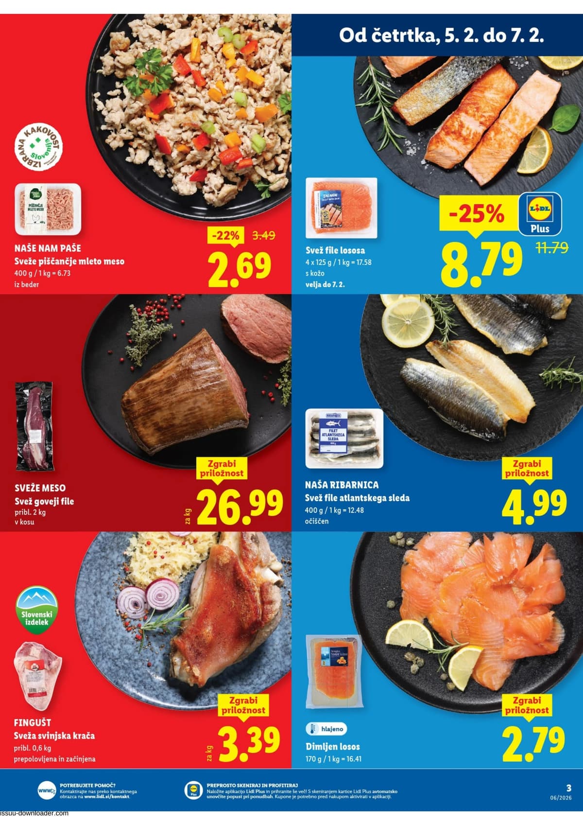 Stran 3. Lidl kataloga - Tedenska Ponudba Živila od 14.02.2026.