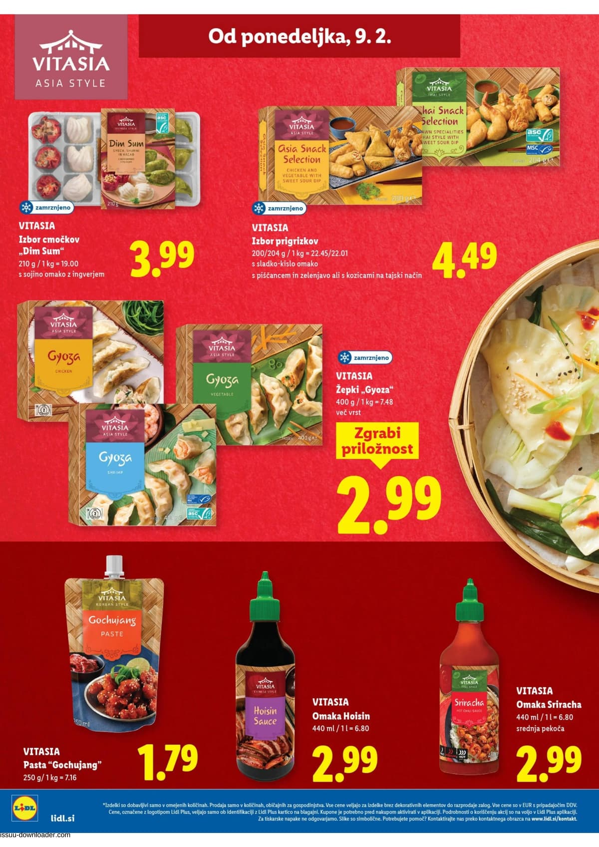 Stran 32. Lidl kataloga - Tedenska Ponudba Živila od 14.02.2026.