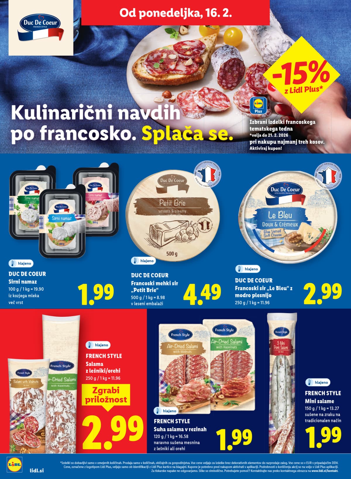 Stran 3. Lidl kataloga - Akcijska Ponudba od Ponedeljka