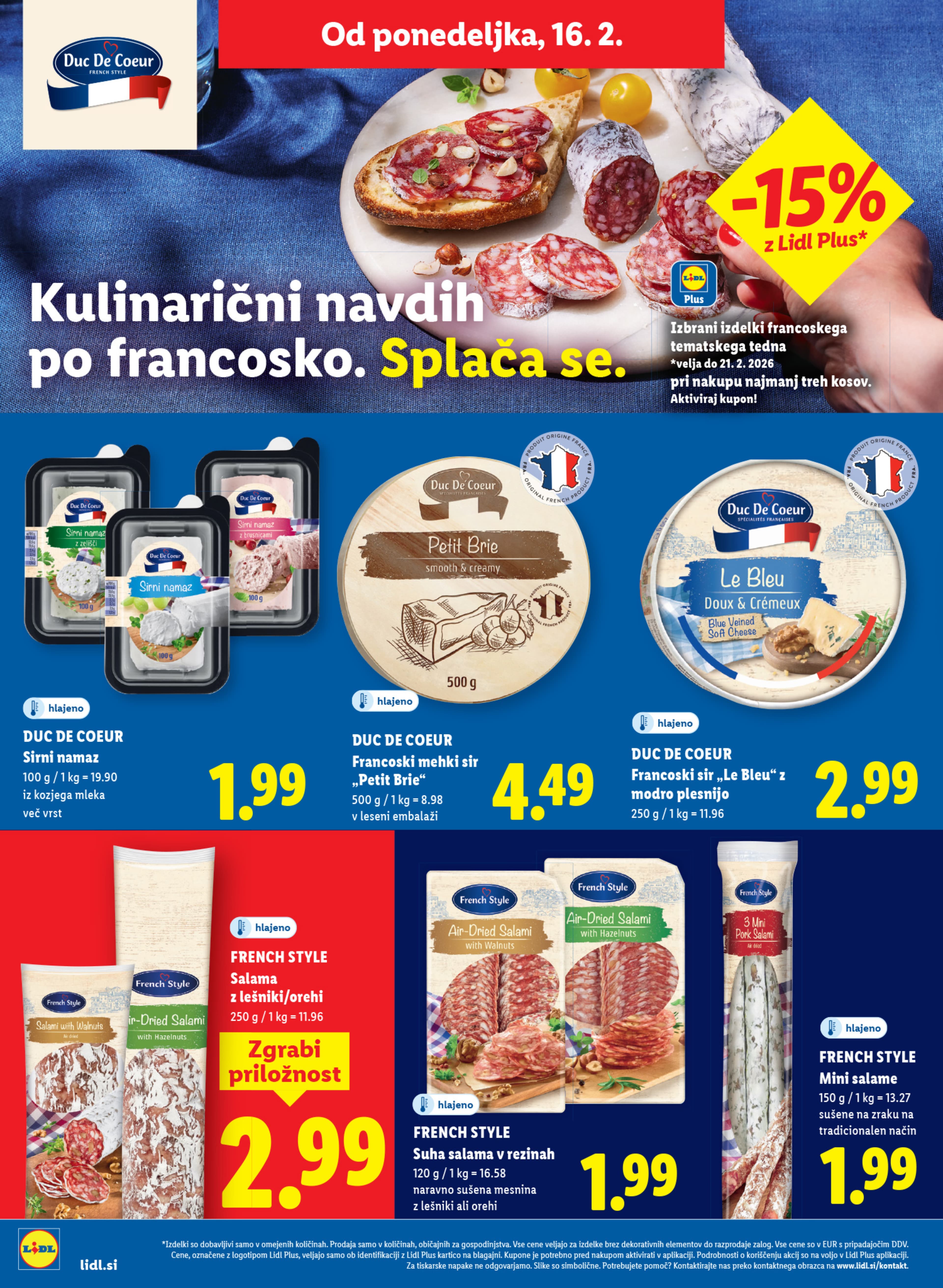 Stran 3. Lidl kataloga - Akcijska Ponudba od Ponedeljka