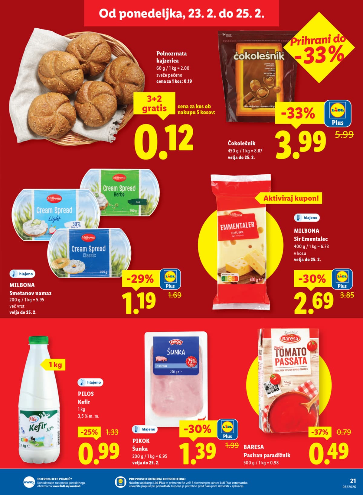 Stran 2. Lidl kataloga - Akcijska Ponudba od 16.02.2026.