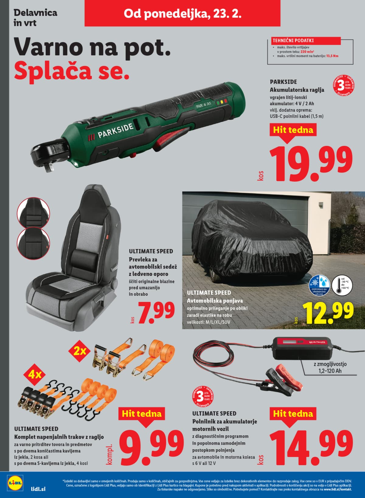 Stran 23. Lidl kataloga - Akcijska Ponudba od 16.02.2026.
