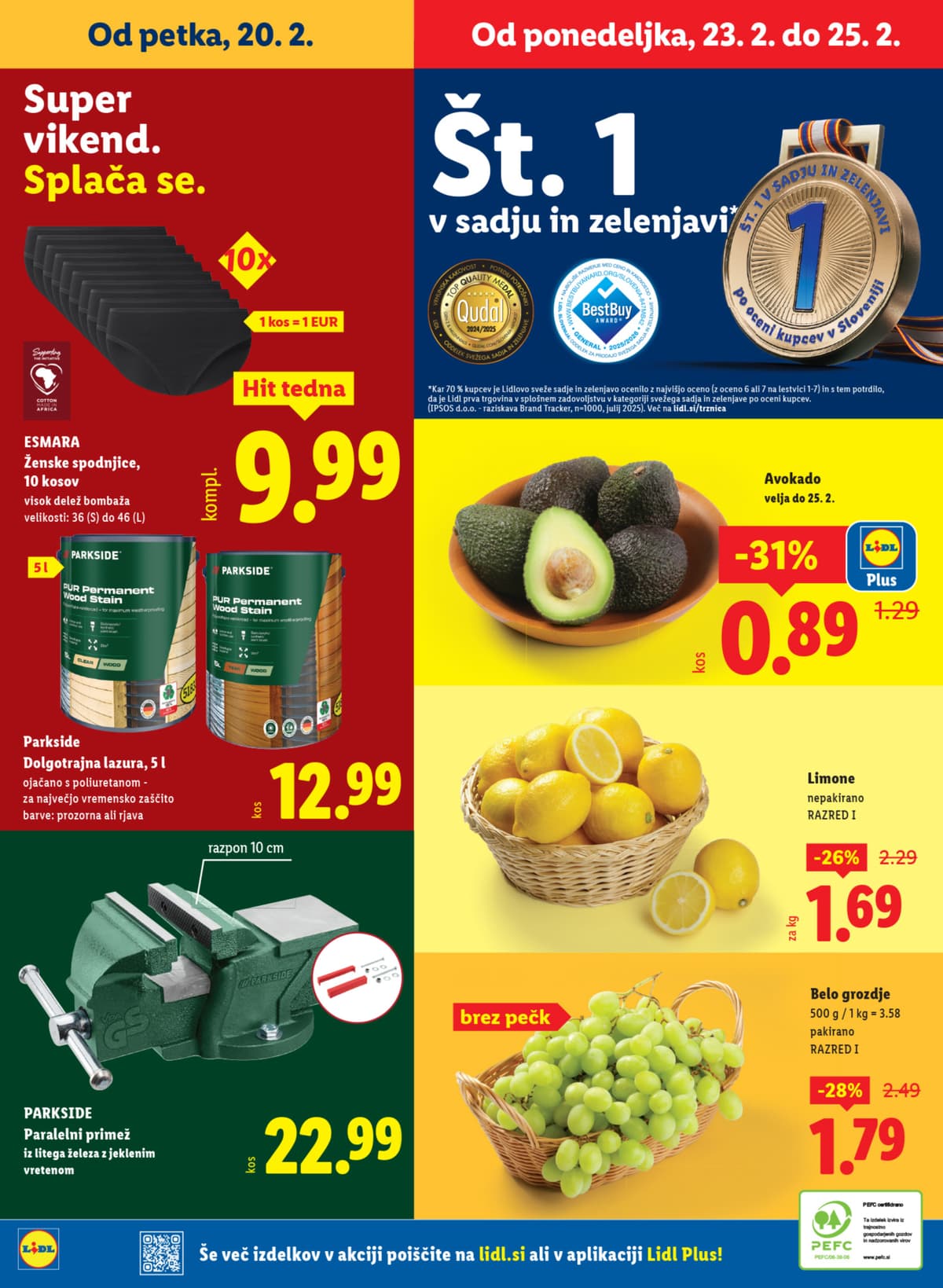 Stran 32. Lidl kataloga - Akcijska Ponudba od 16.02.2026.