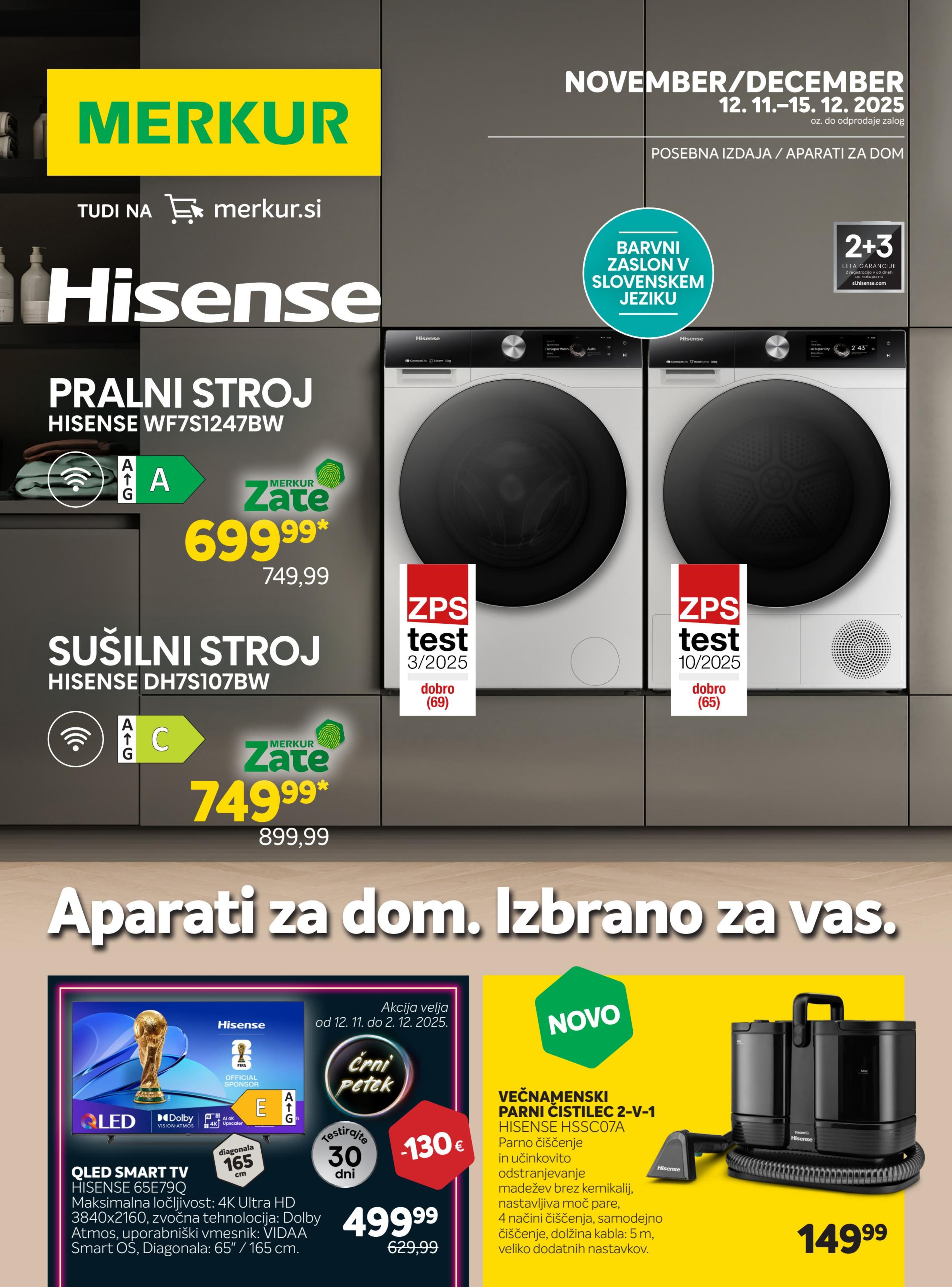 Page from catalog: Hisense