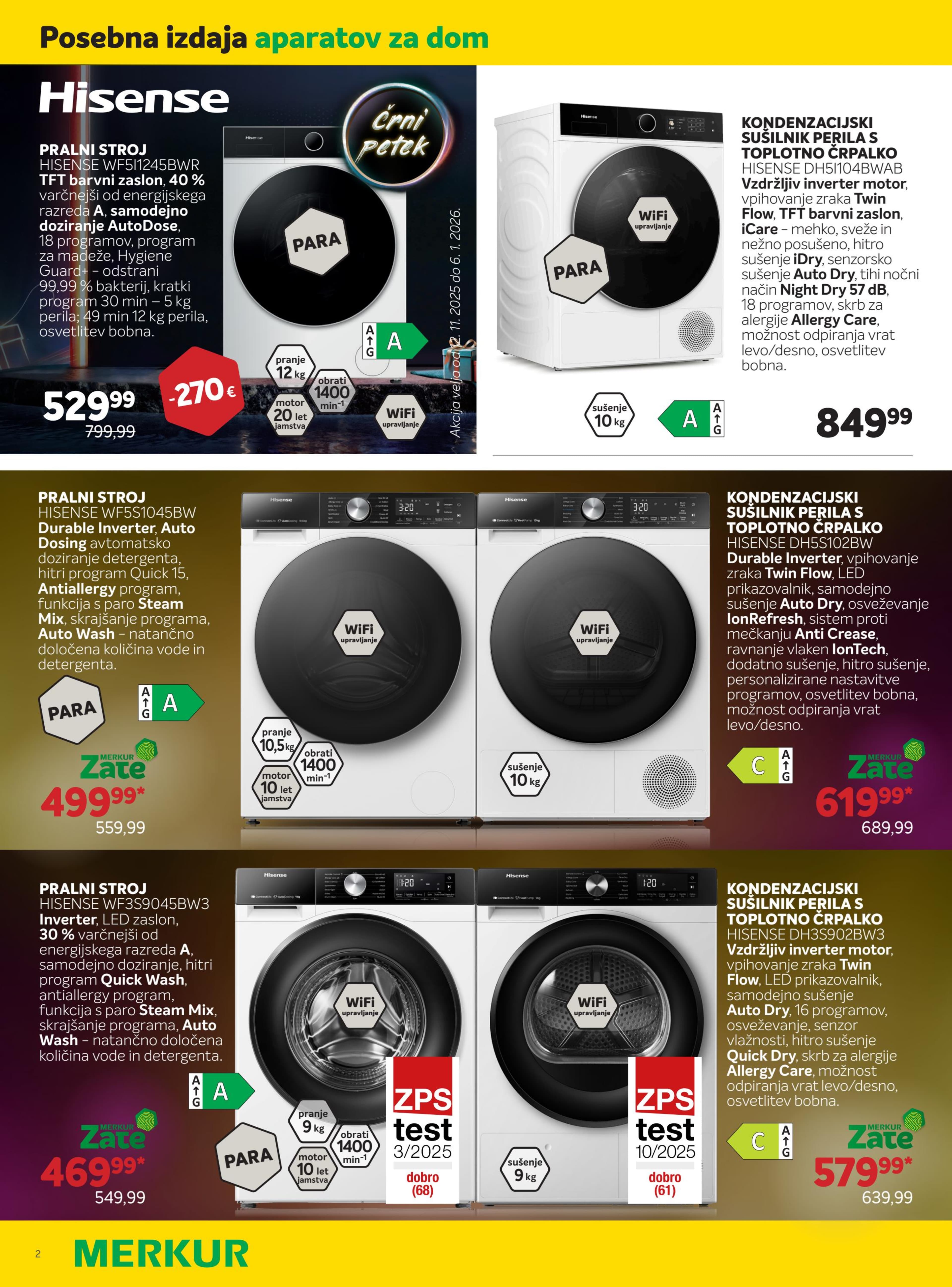 Page from catalog: Hisense