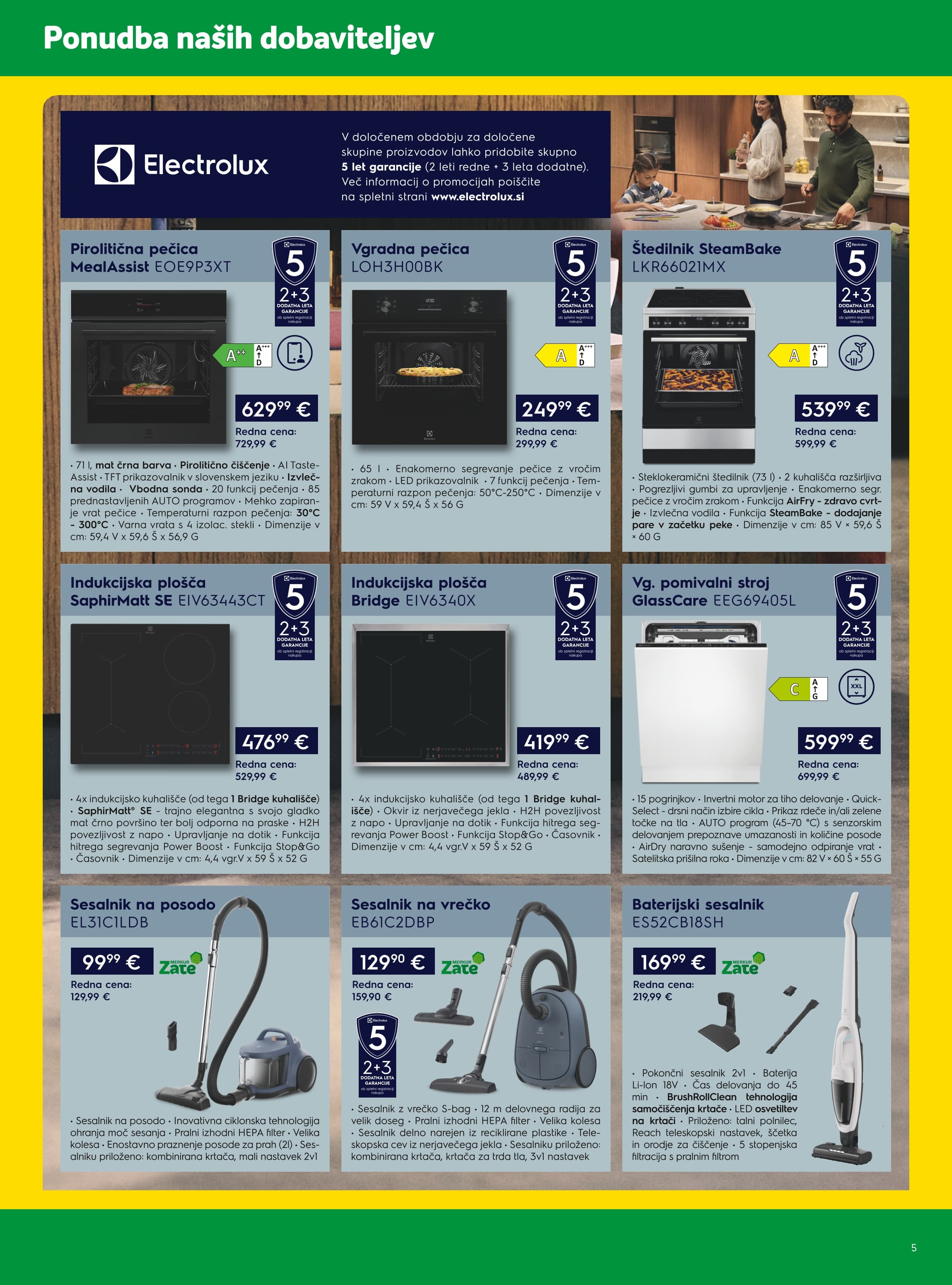 Stran 5. Merkur kataloga - Akcijska ponudba