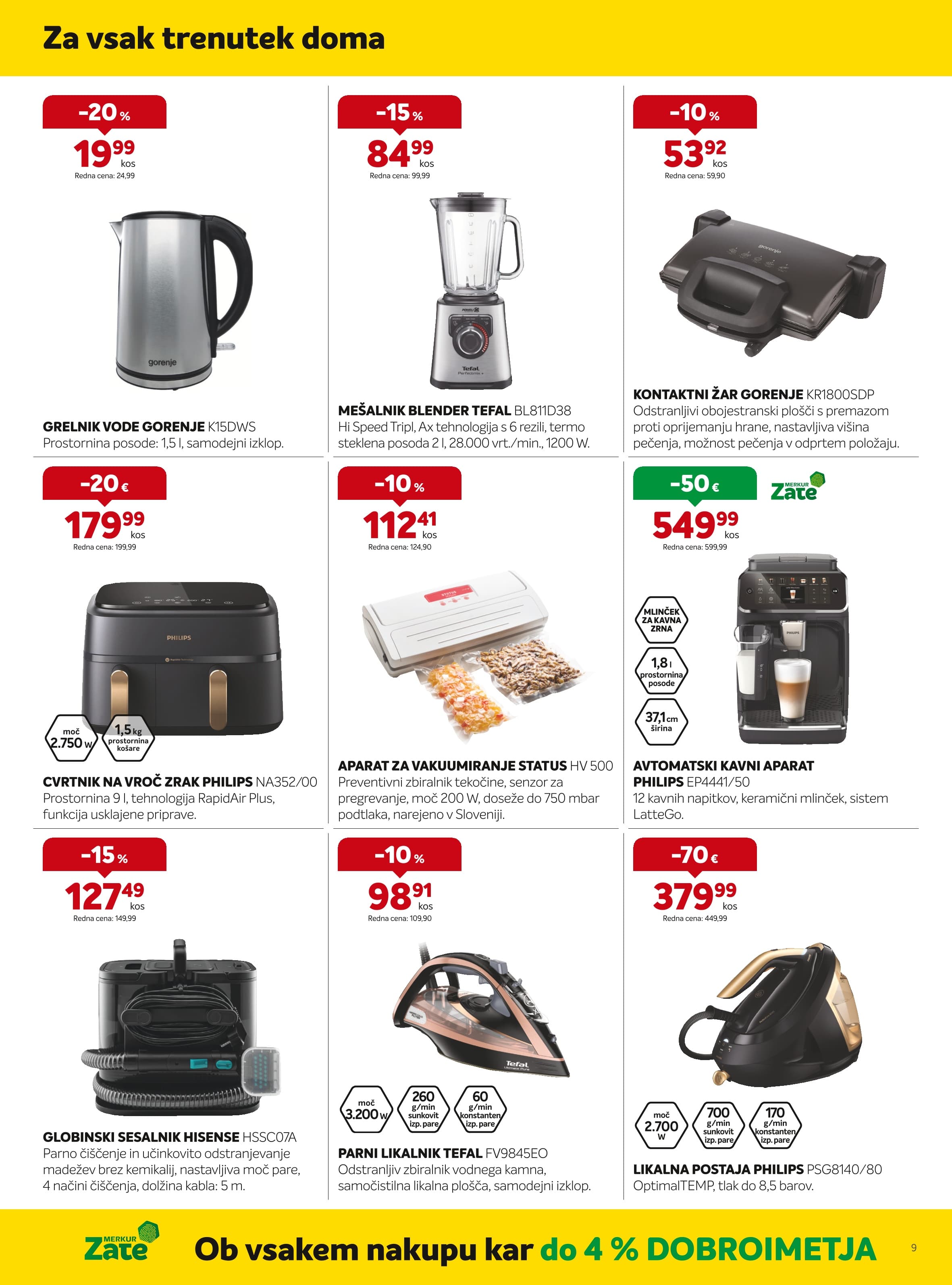 Stran 9. Merkur kataloga - Akcijska ponudba