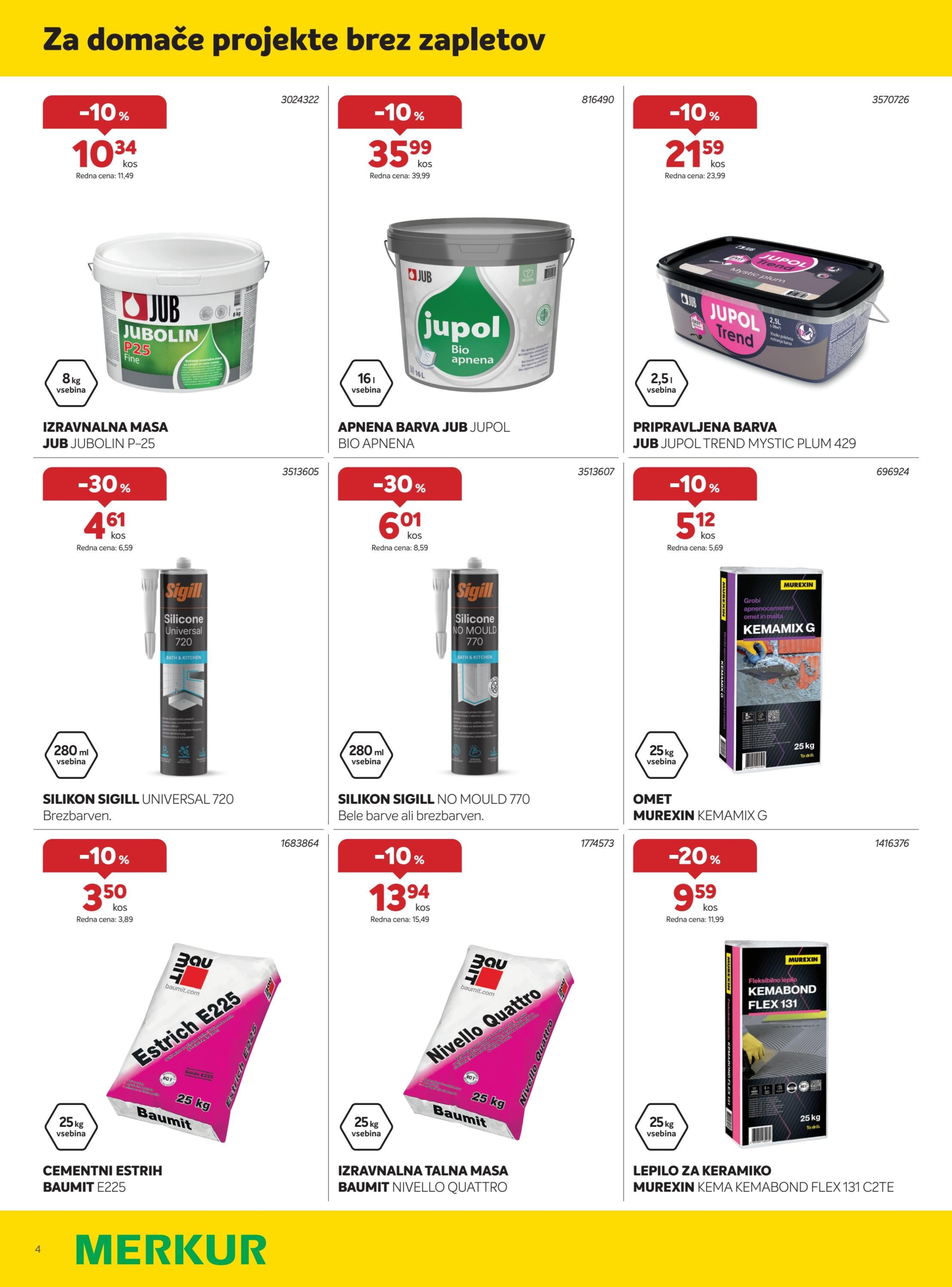 Stran 4. Merkur kataloga - Februar 2026.