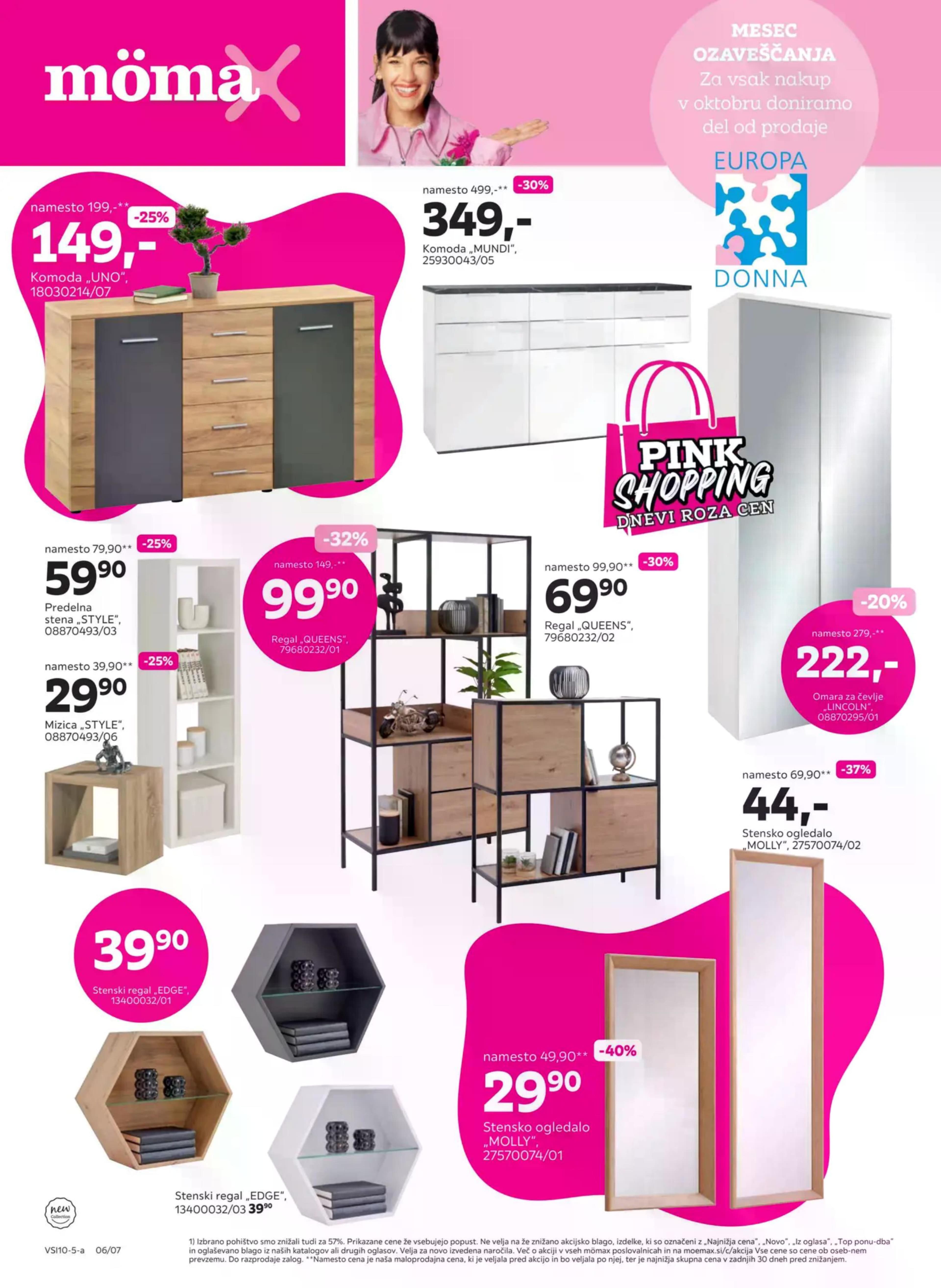 Page from catalog: Pohištvo