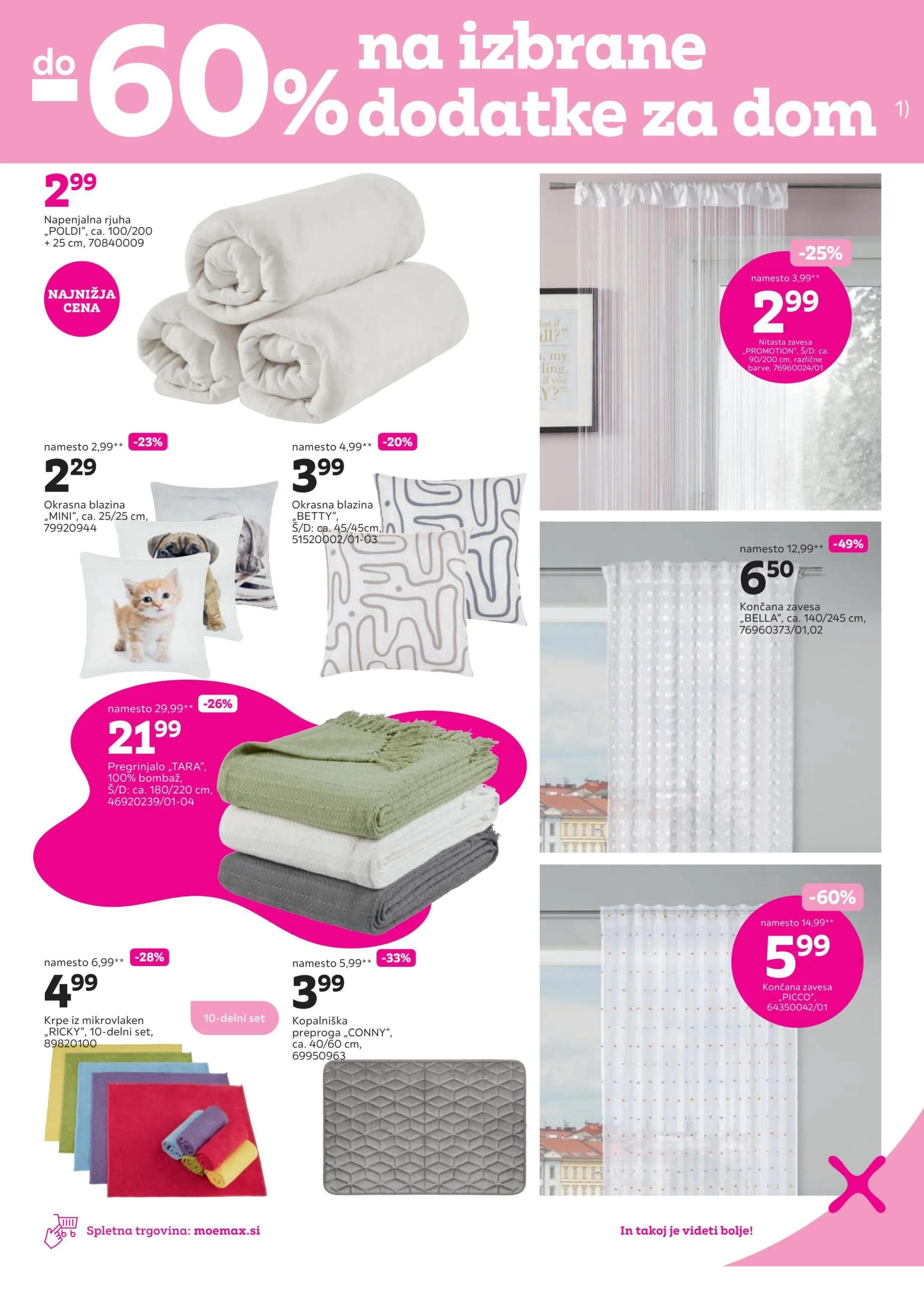 Page from catalog: Dodatki za dom