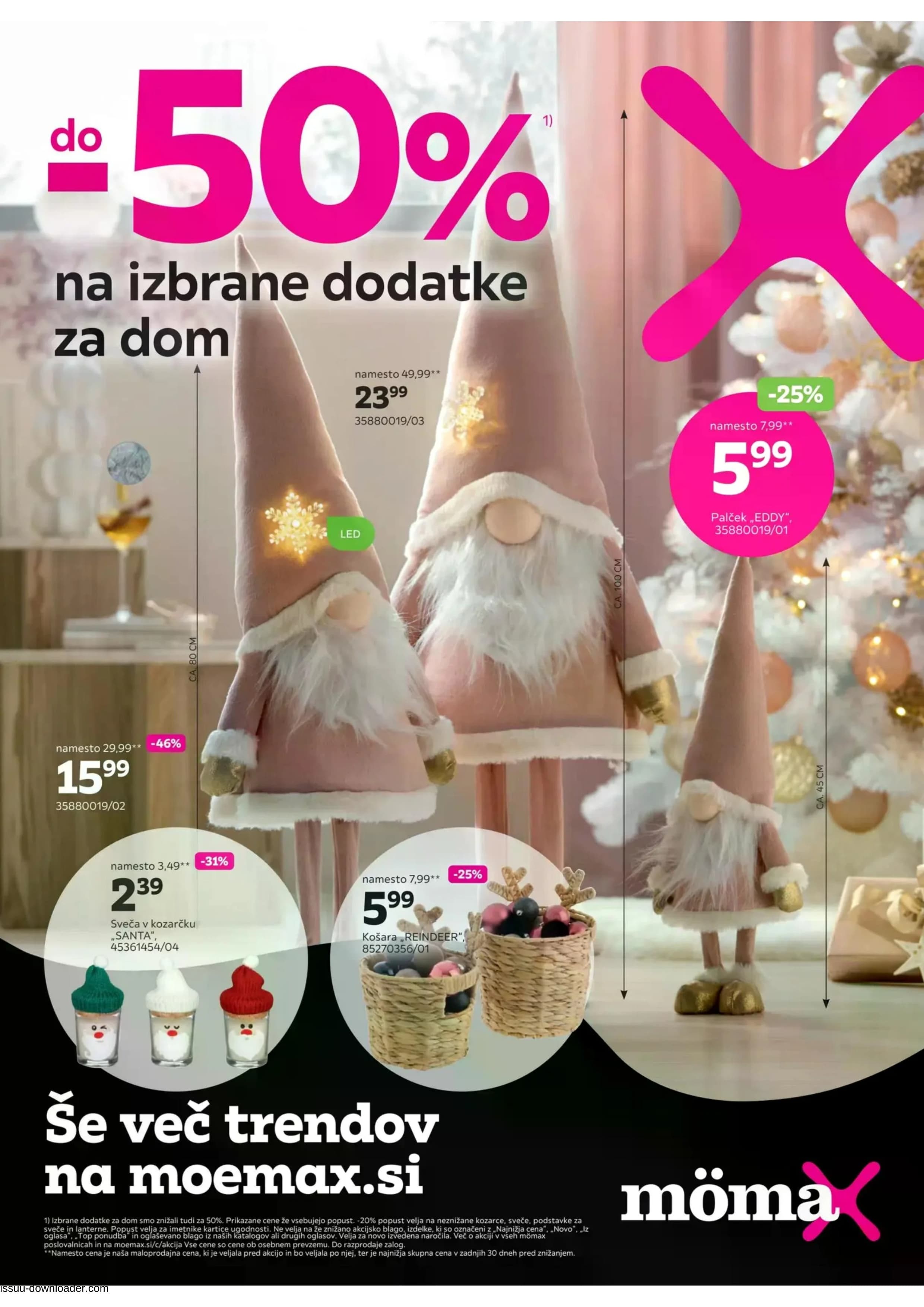 Stran 1. Mömax kataloga - Akcije od 03.11. do 16.11.2025.