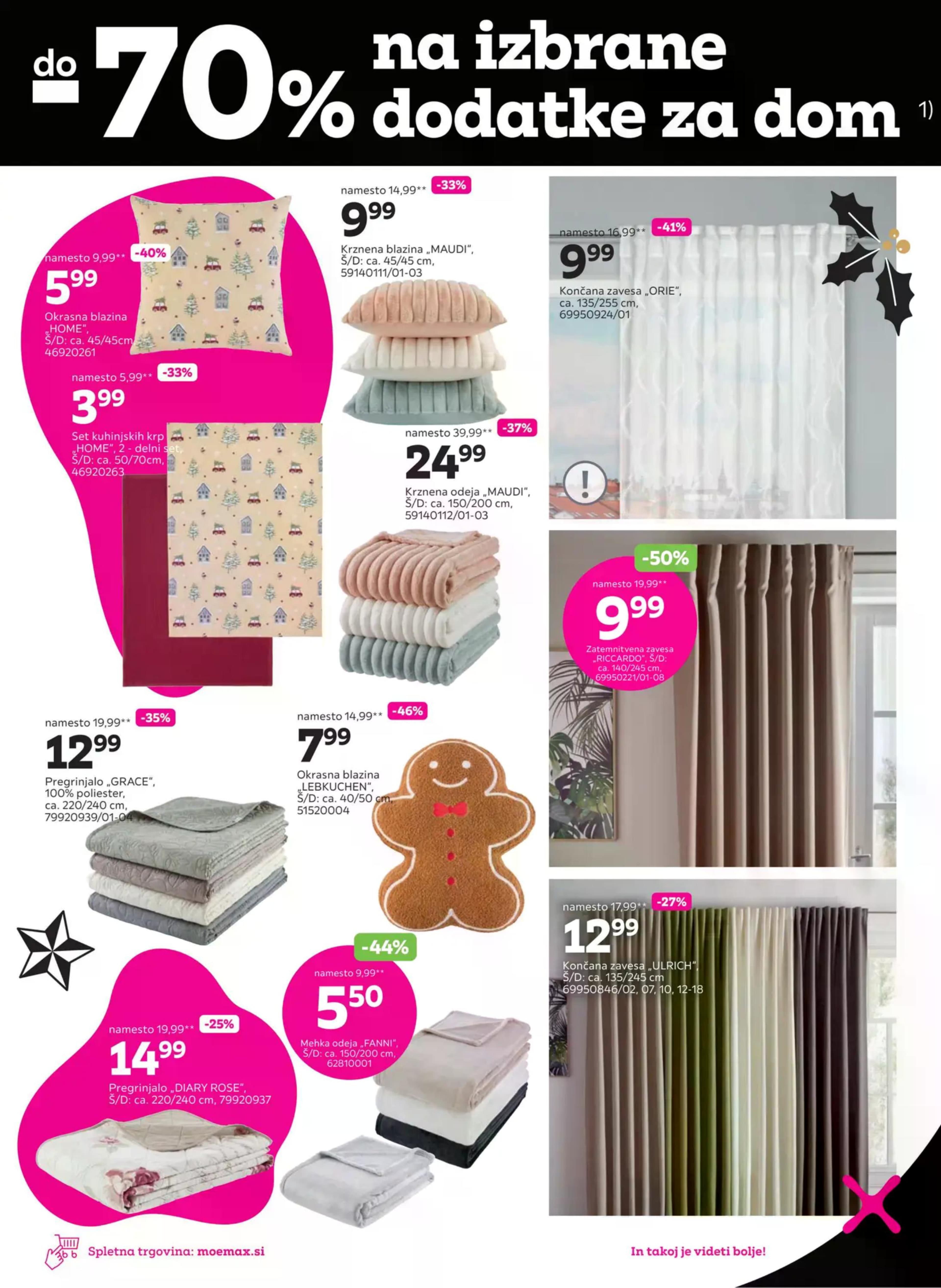 Page from catalog: Do -70% na dodatke za dom