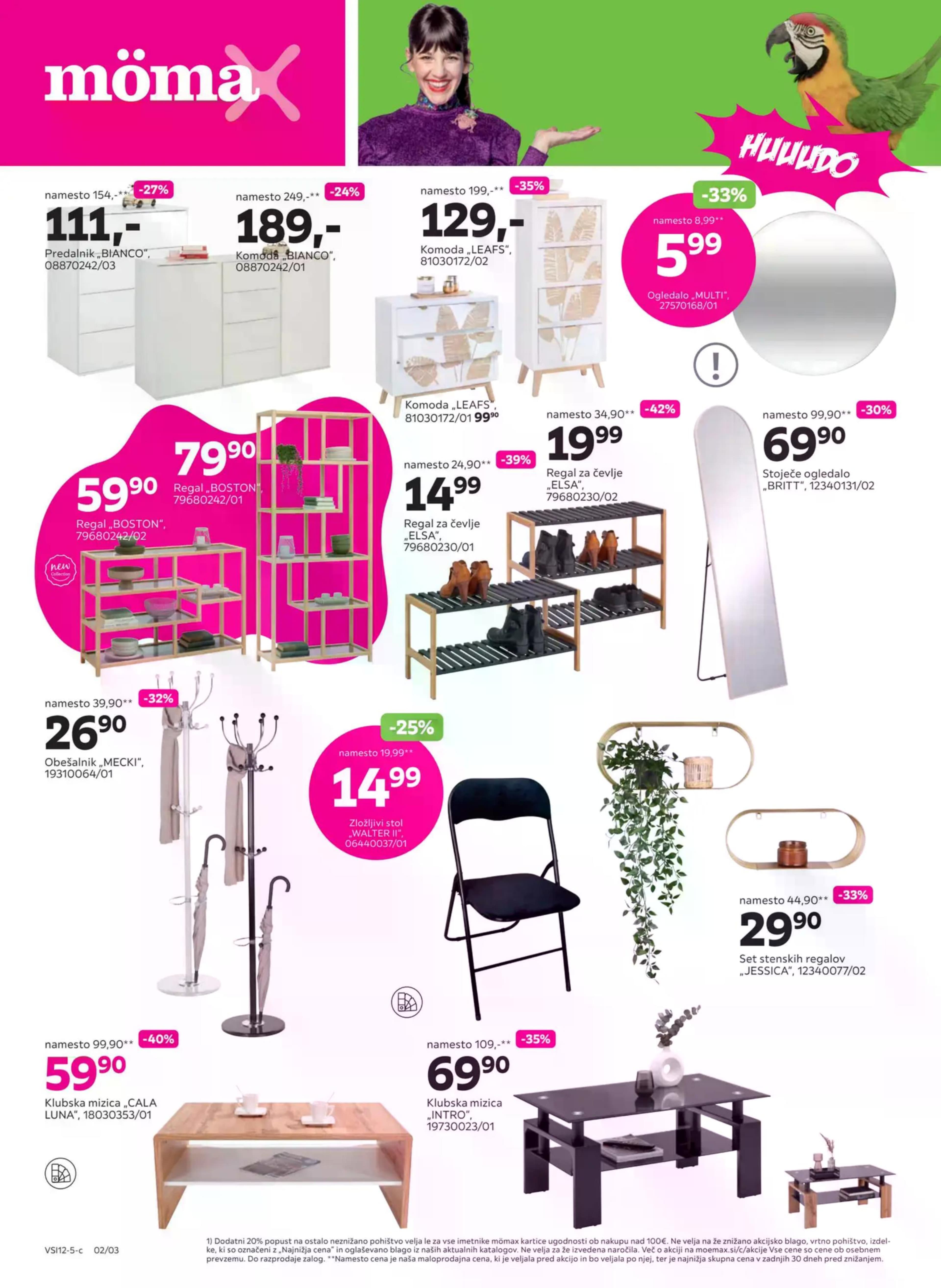 Stran 2. Mömax kataloga - Akcije od 15.12. do 30.12.2025.