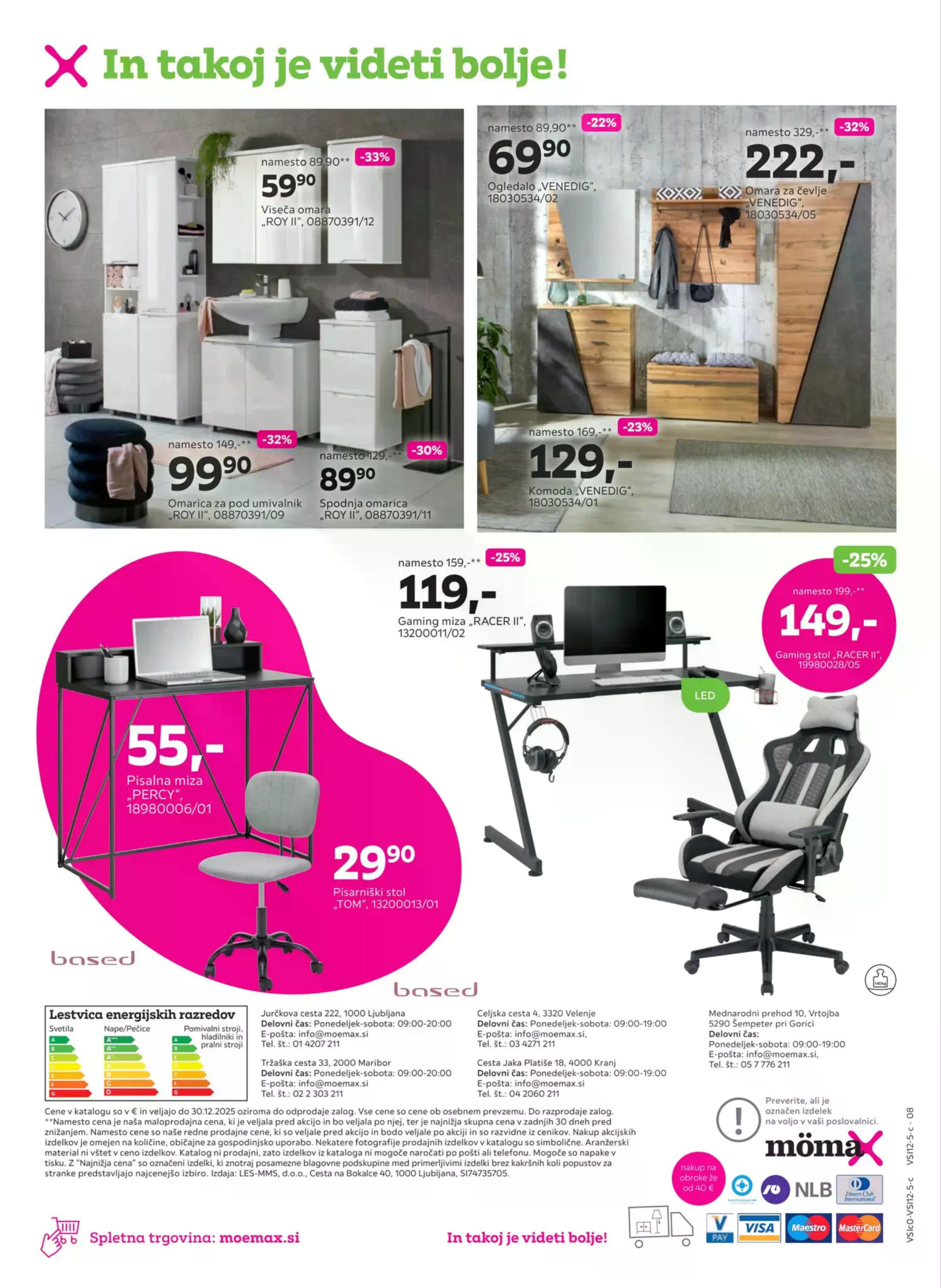 Page from catalog: Do -%40 na izabrano pohištvo