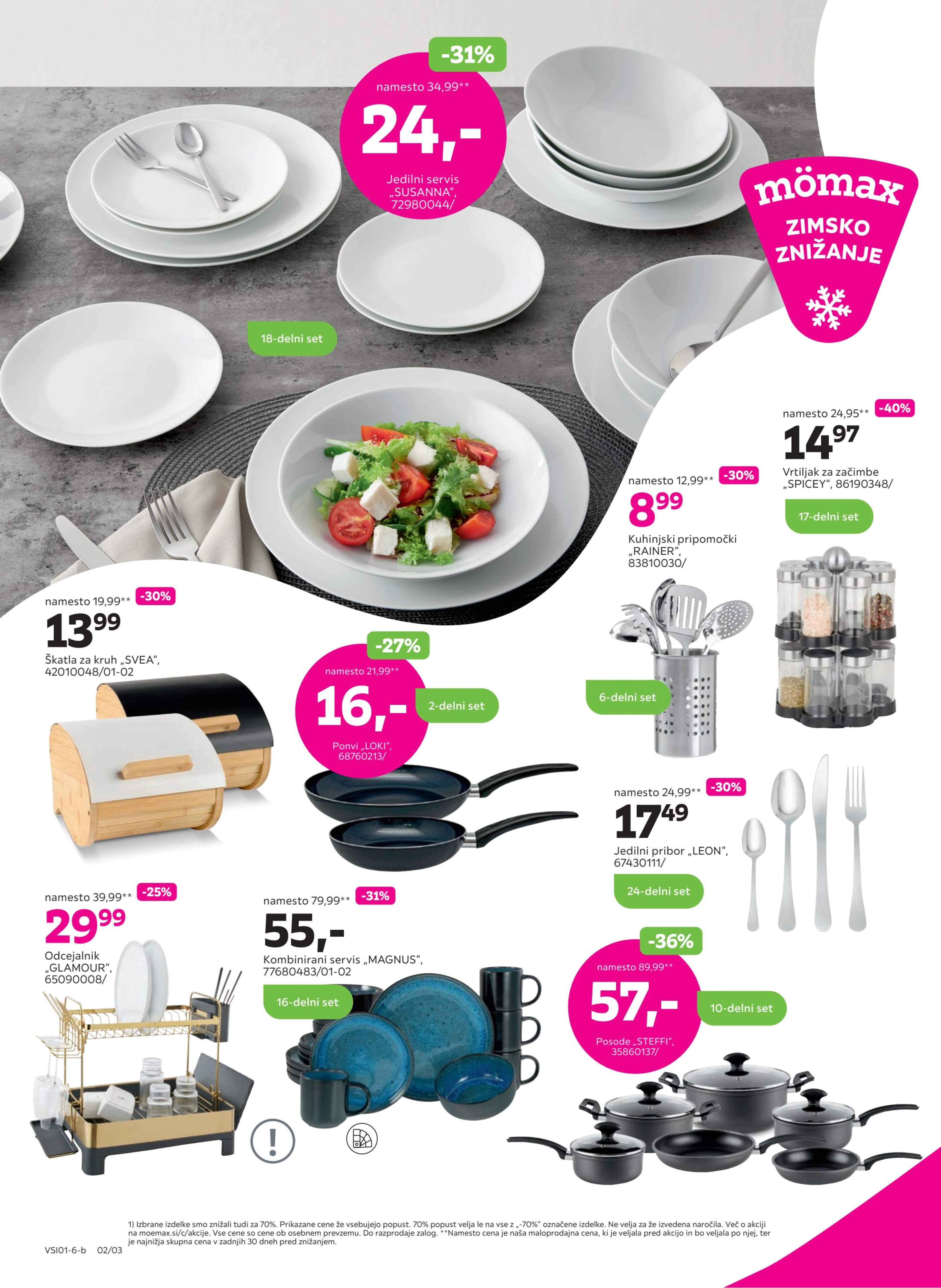 Page from catalog: Do -70% na izbrane dodatke za dom