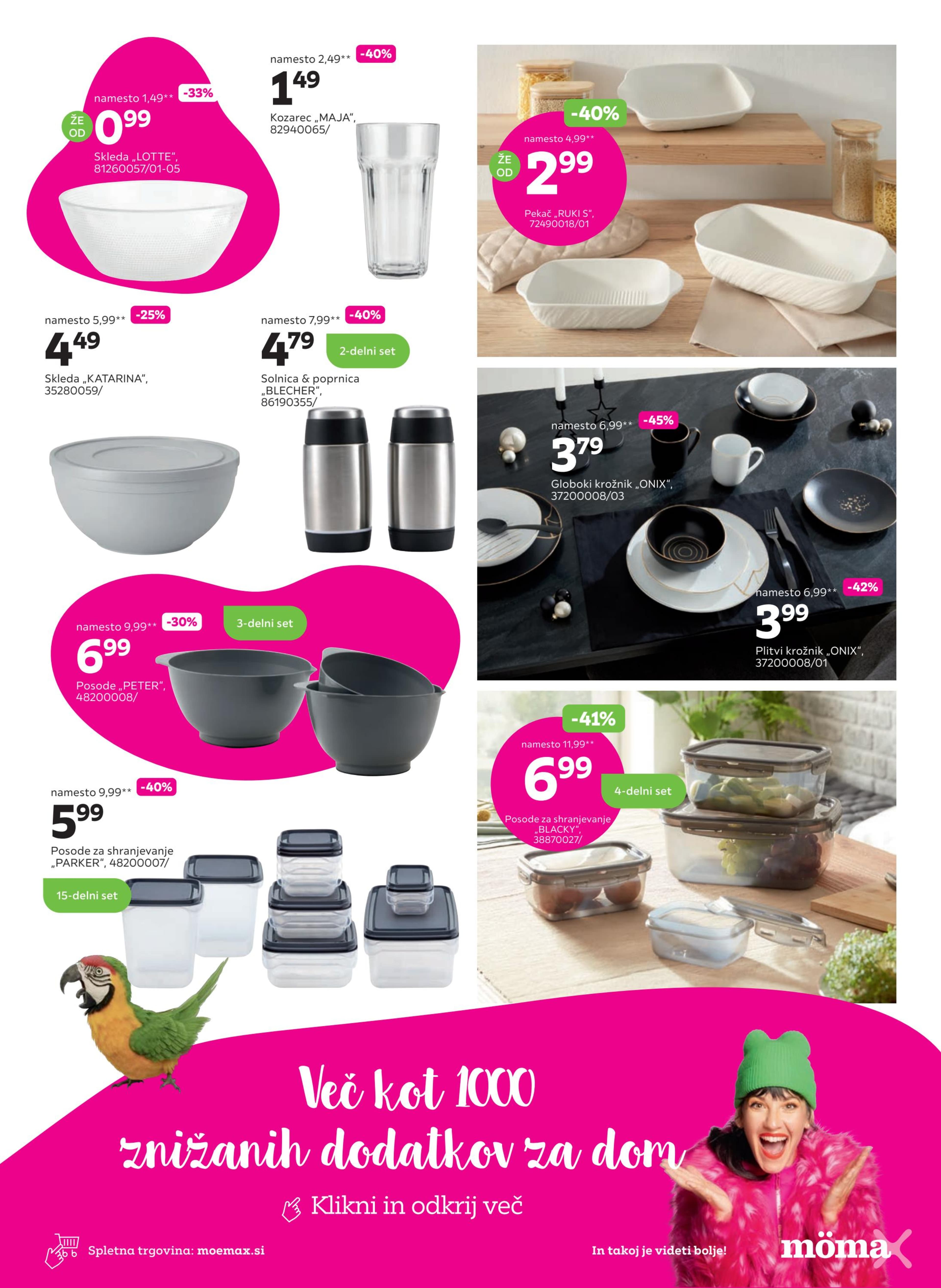 Page from catalog: Do -70% na izbrane dodatke za dom