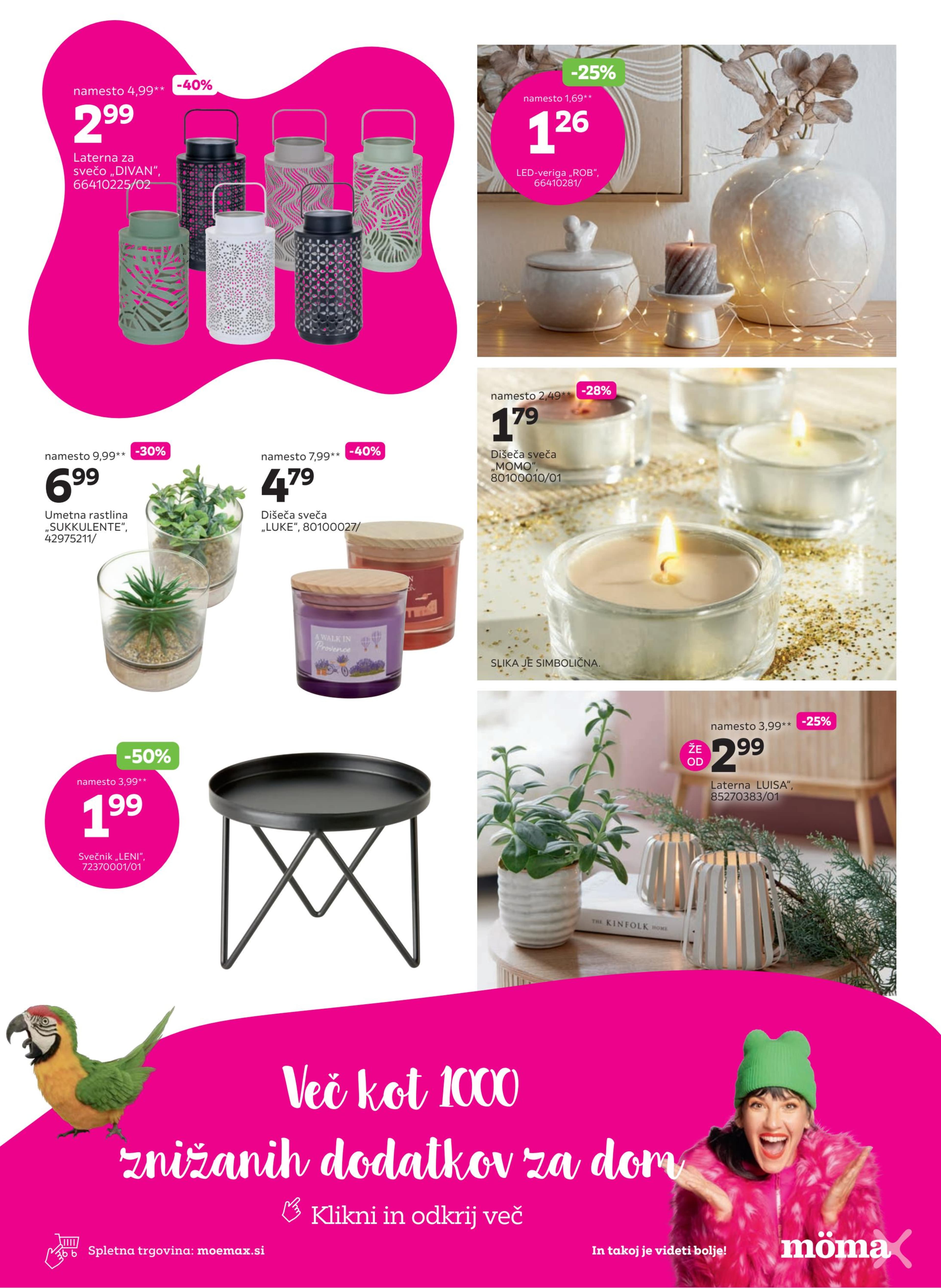 Page from catalog: Do -70% na izbrane dodatke za dom