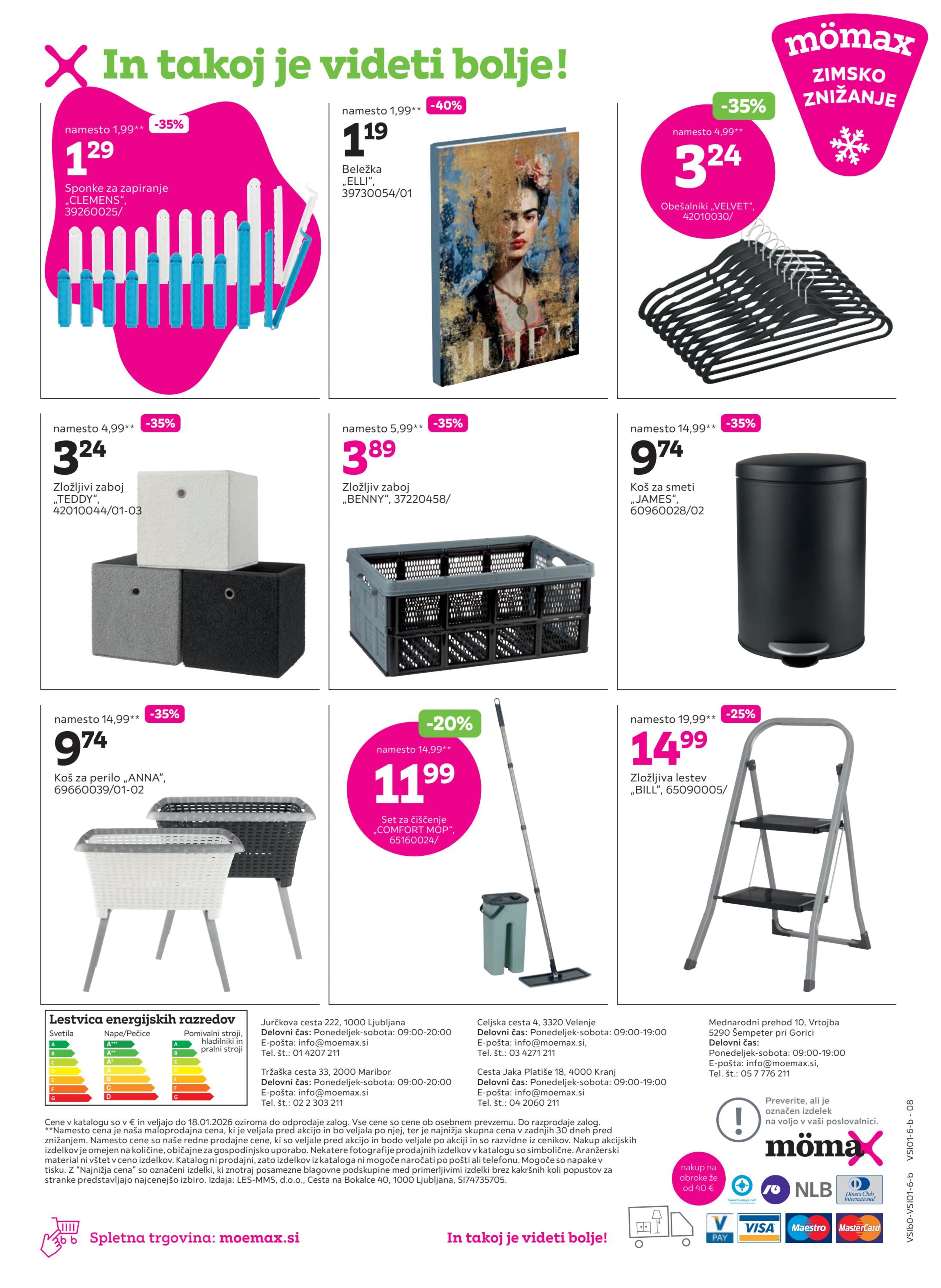 Stran 8. Mömax kataloga - od 31.12. do 18.01.2026.