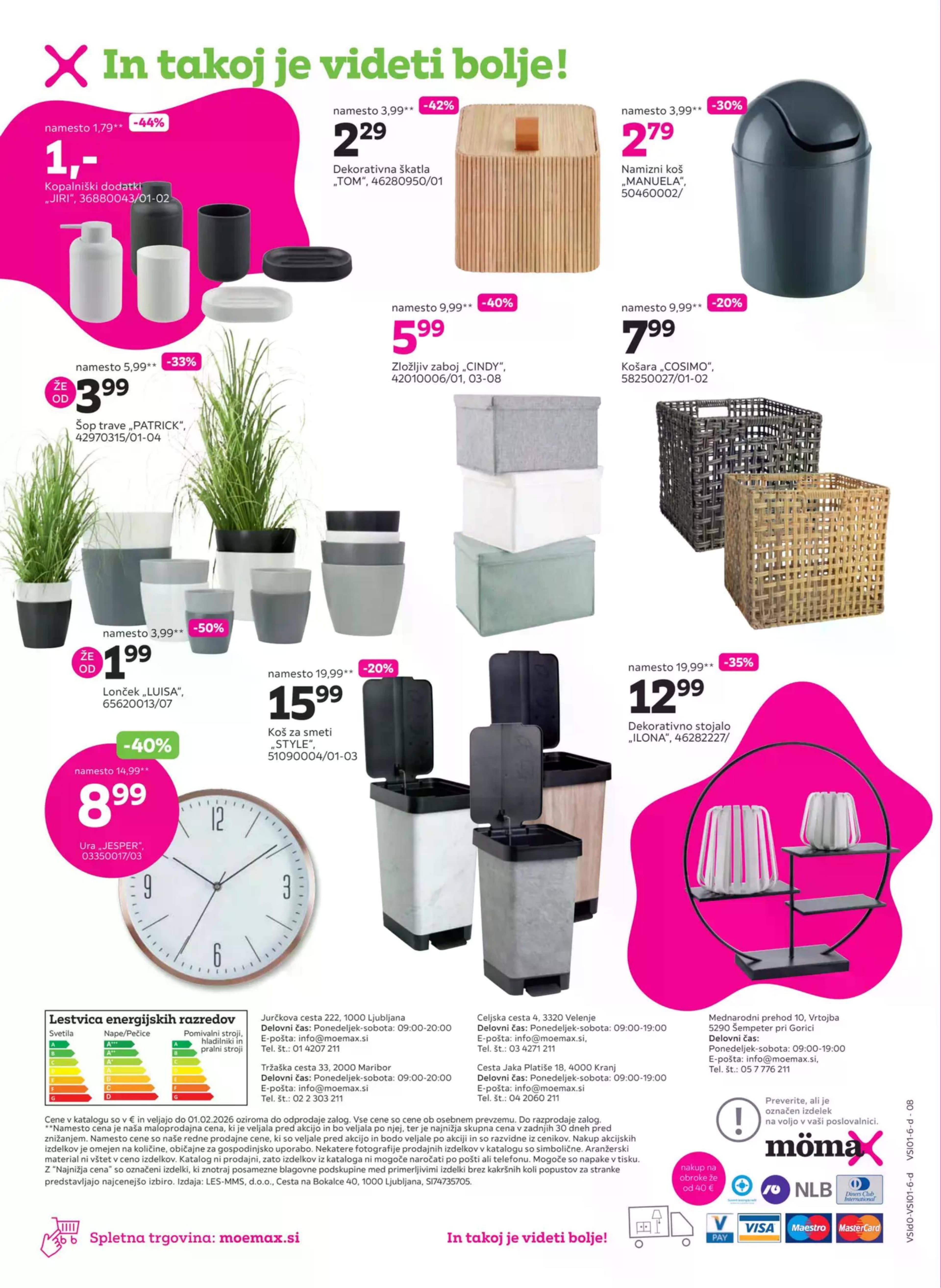 Stran 8. Mömax kataloga - Sale do -70%