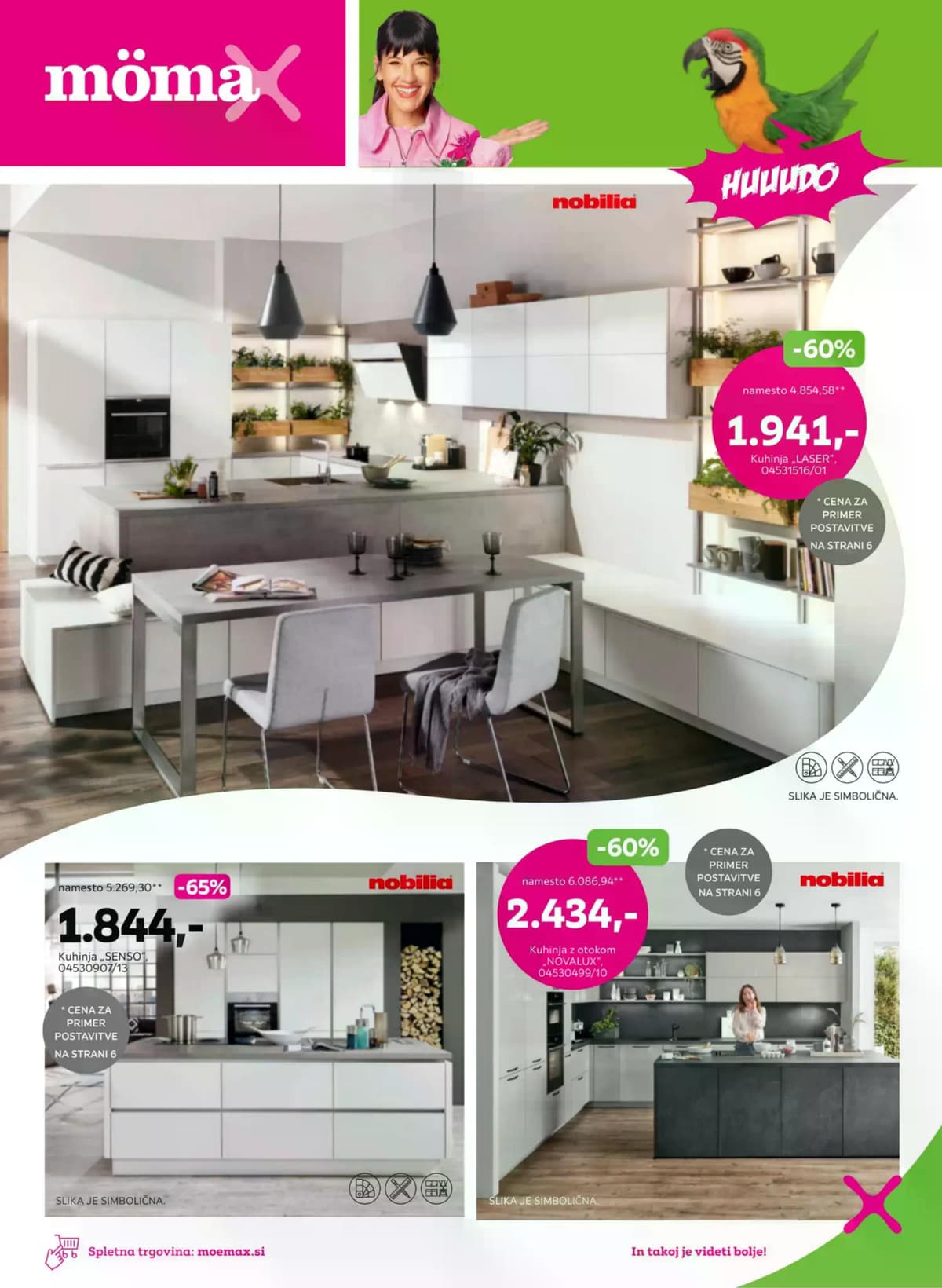 Stran 2. Mömax kataloga -  Do -65% Na Izbrane Kuhinje