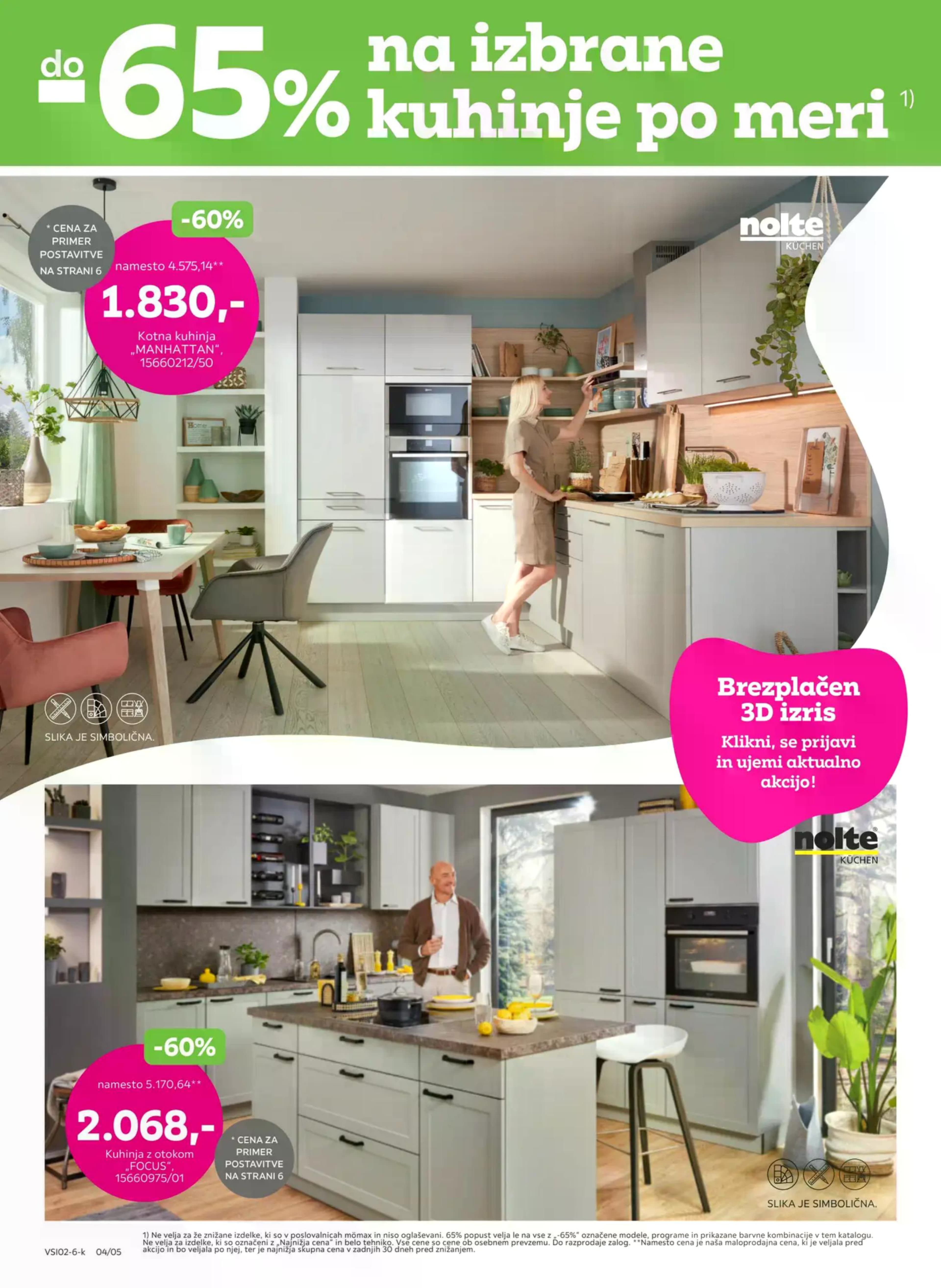 Stran 5. Mömax kataloga -  Do -65% Na Izbrane Kuhinje