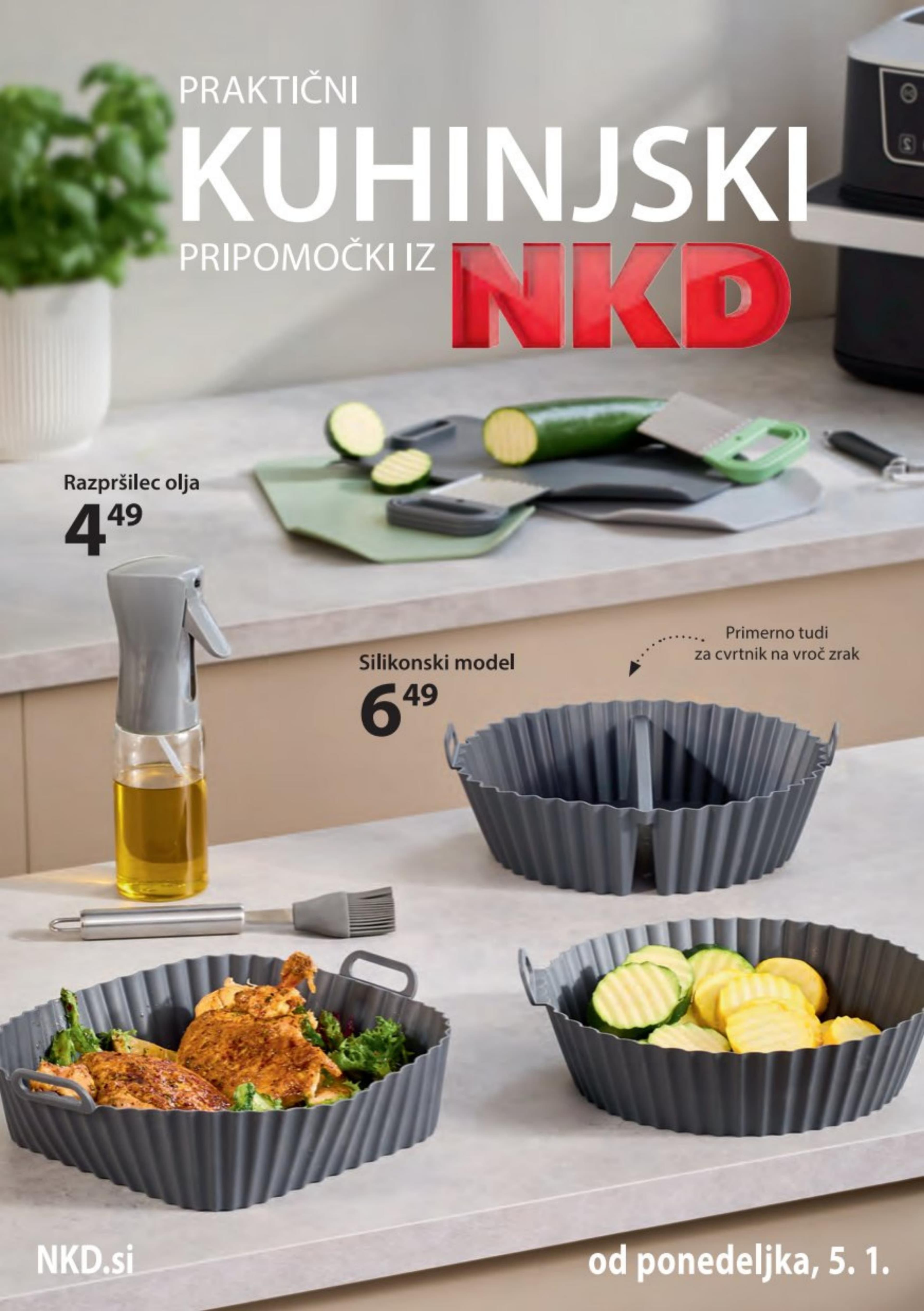 Page from catalog: Kuhinjski pripomočk