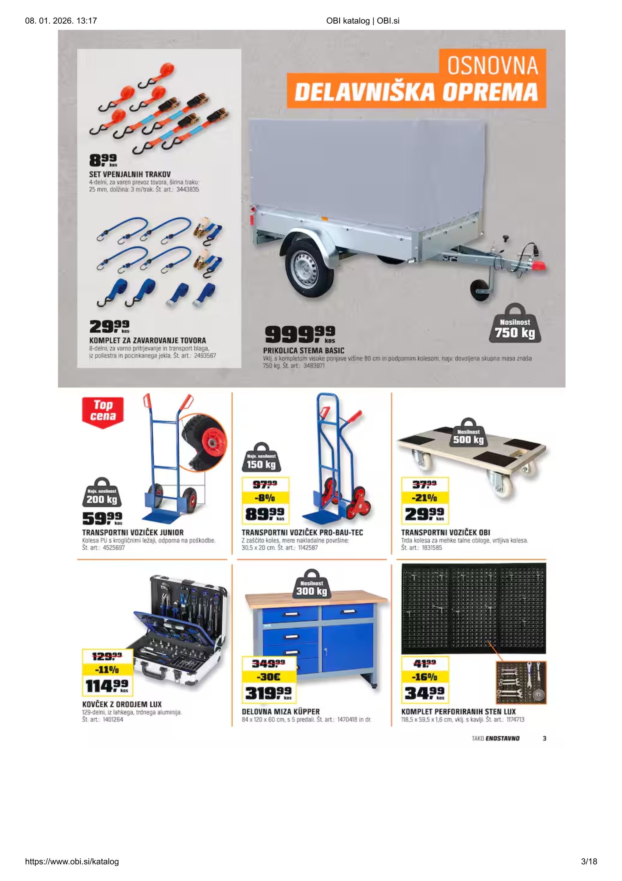 Stran 3. Obi kataloga - Akcijska ponudba