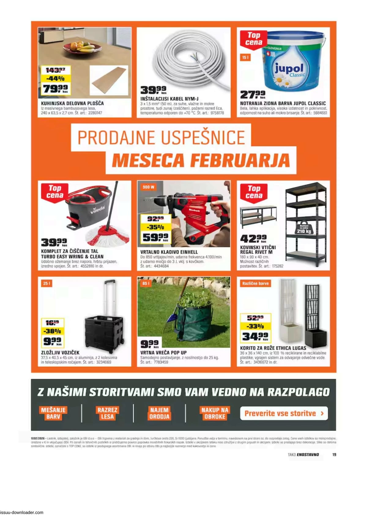 Stran 19. Obi kataloga - Februar 2026