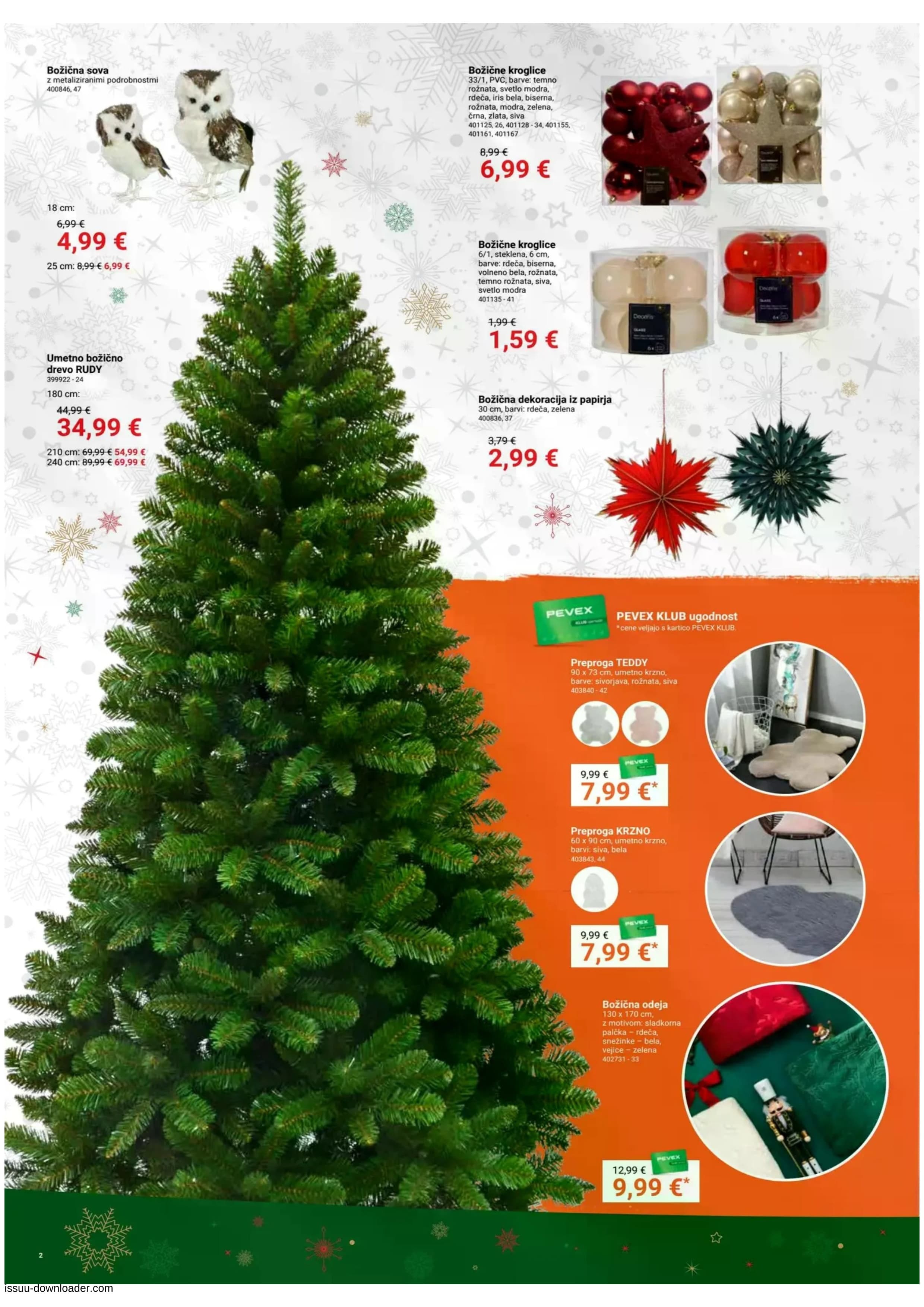 Page from catalog: Božič