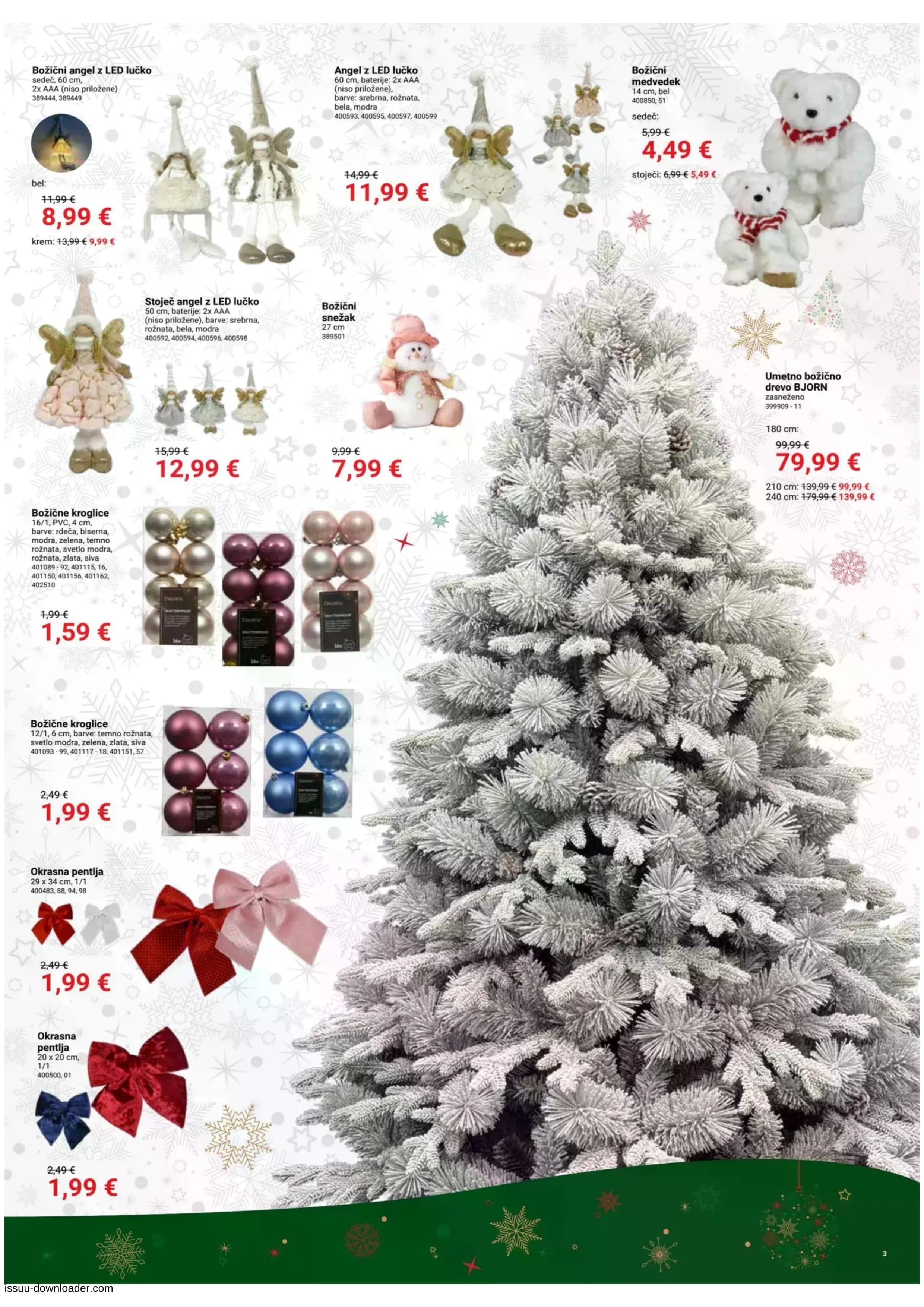 Page from catalog: Božič