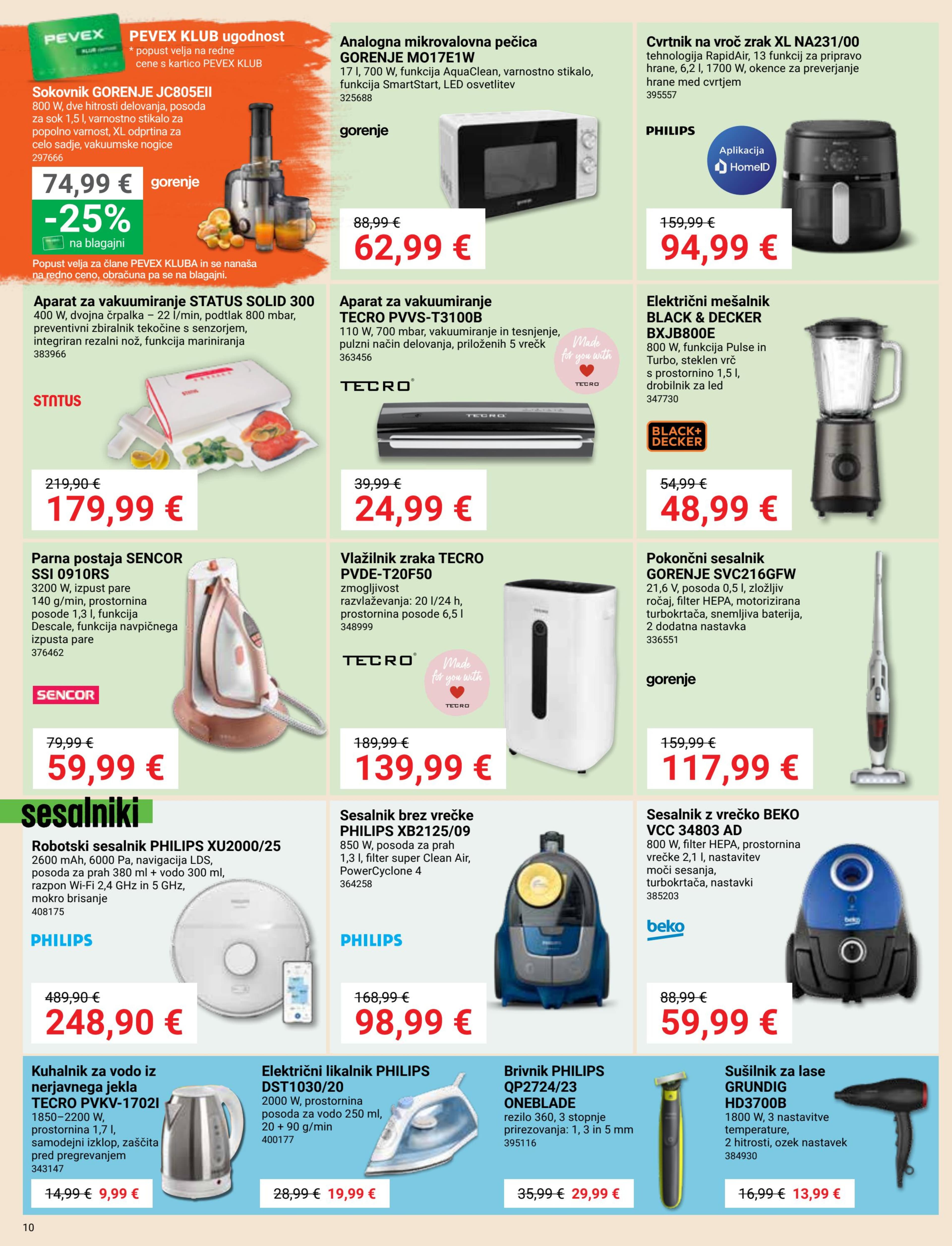 Stran 10. Pevex kataloga - Januar 2026