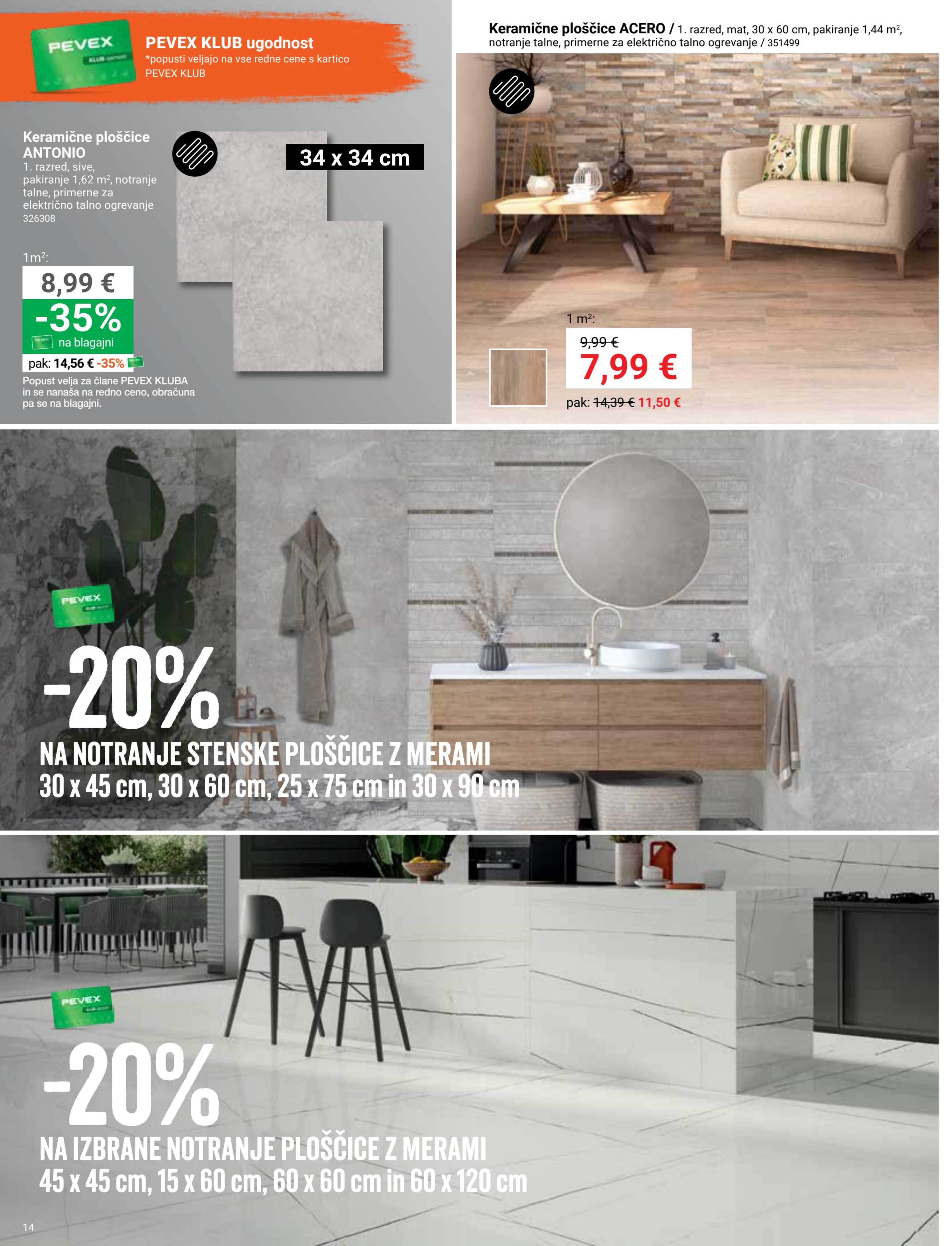 Stran 14. Pevex kataloga - Januar 2026