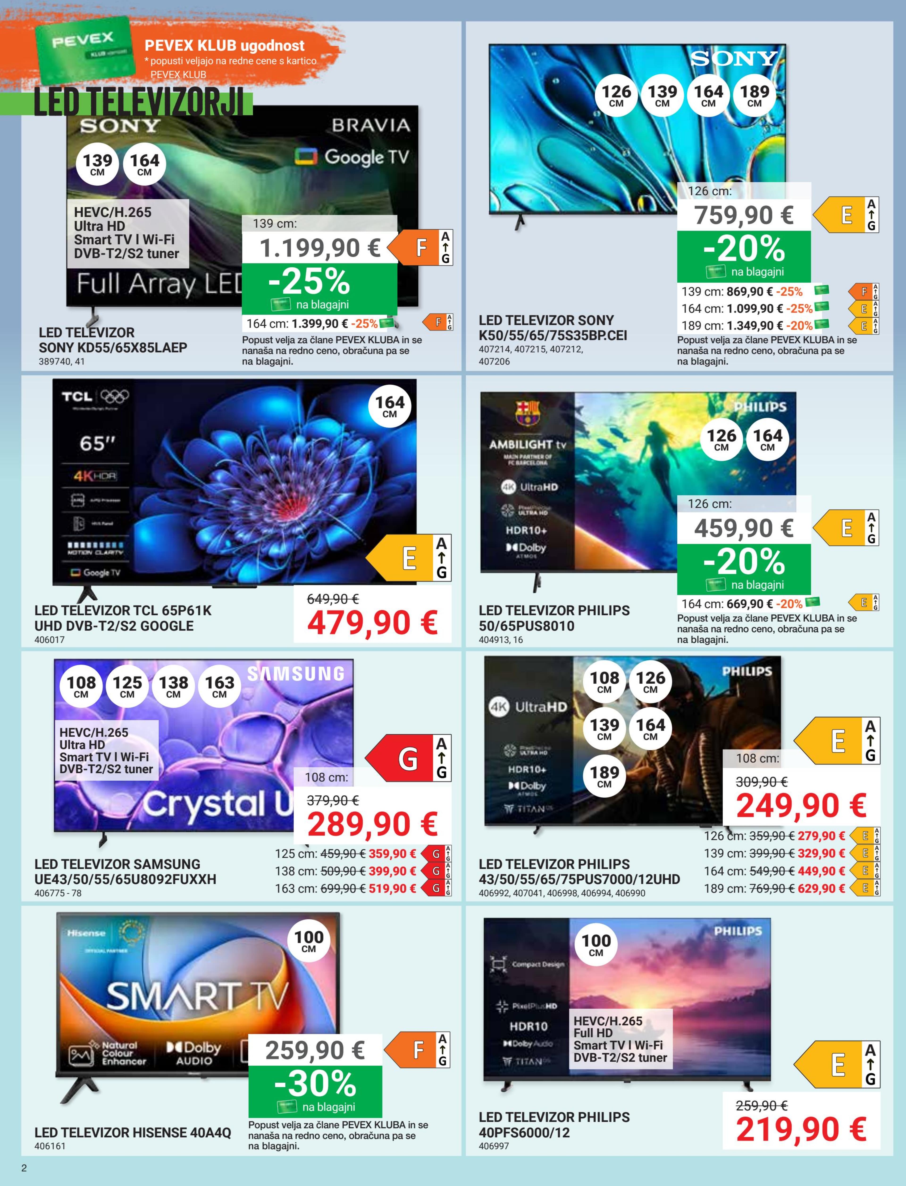 Stran 2. Pevex kataloga - Januar 2026