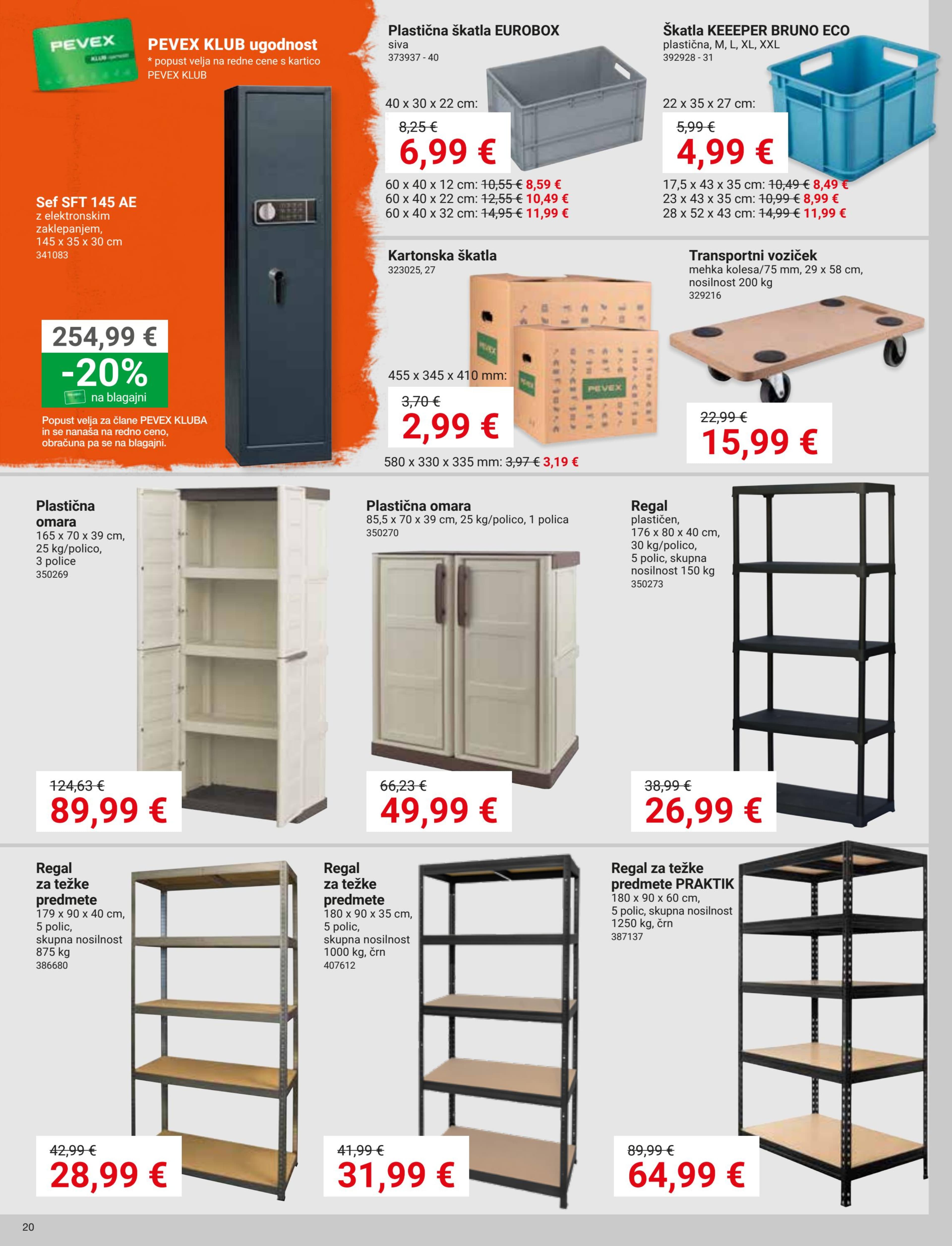 Stran 20. Pevex kataloga - Januar 2026