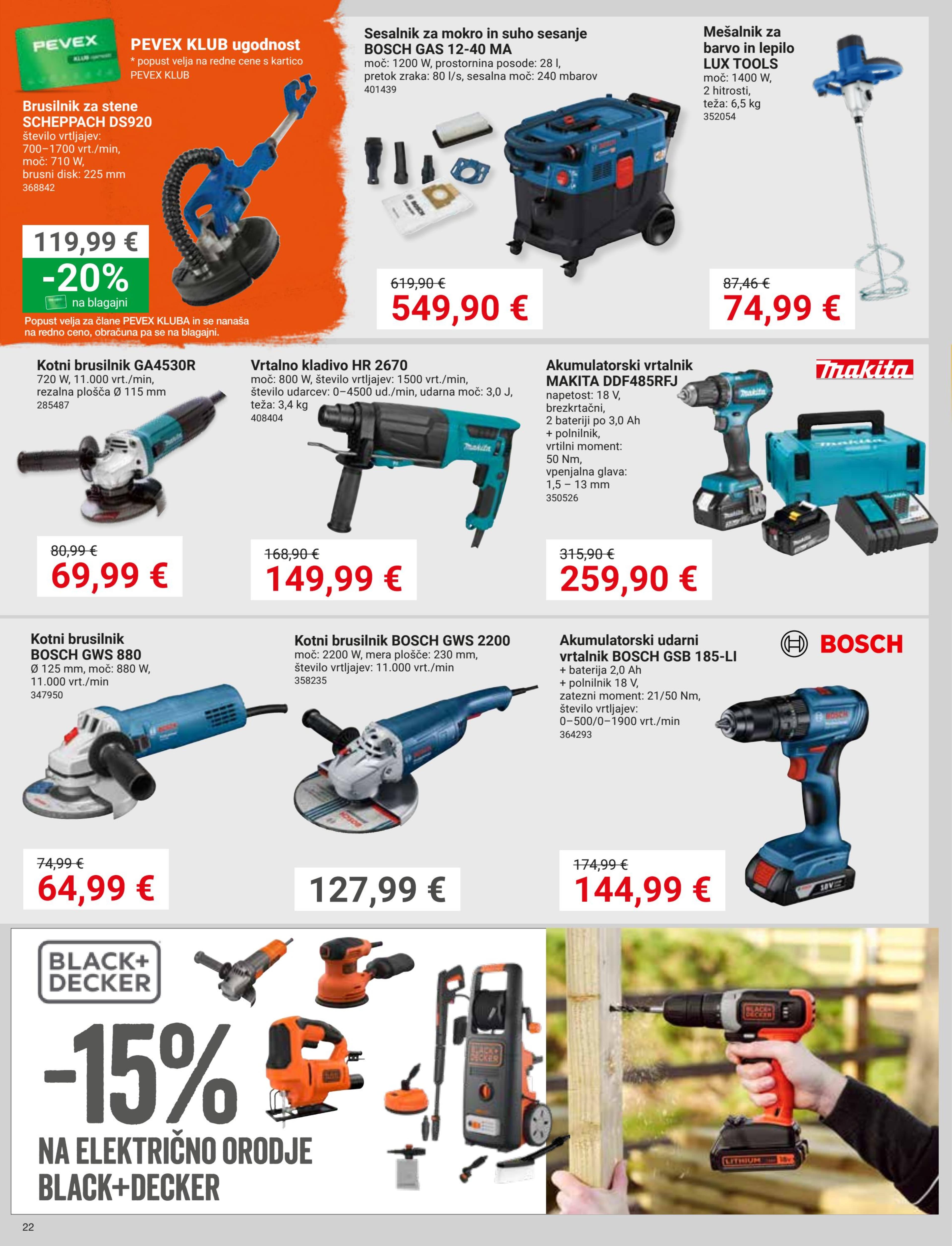 Stran 22. Pevex kataloga - Januar 2026