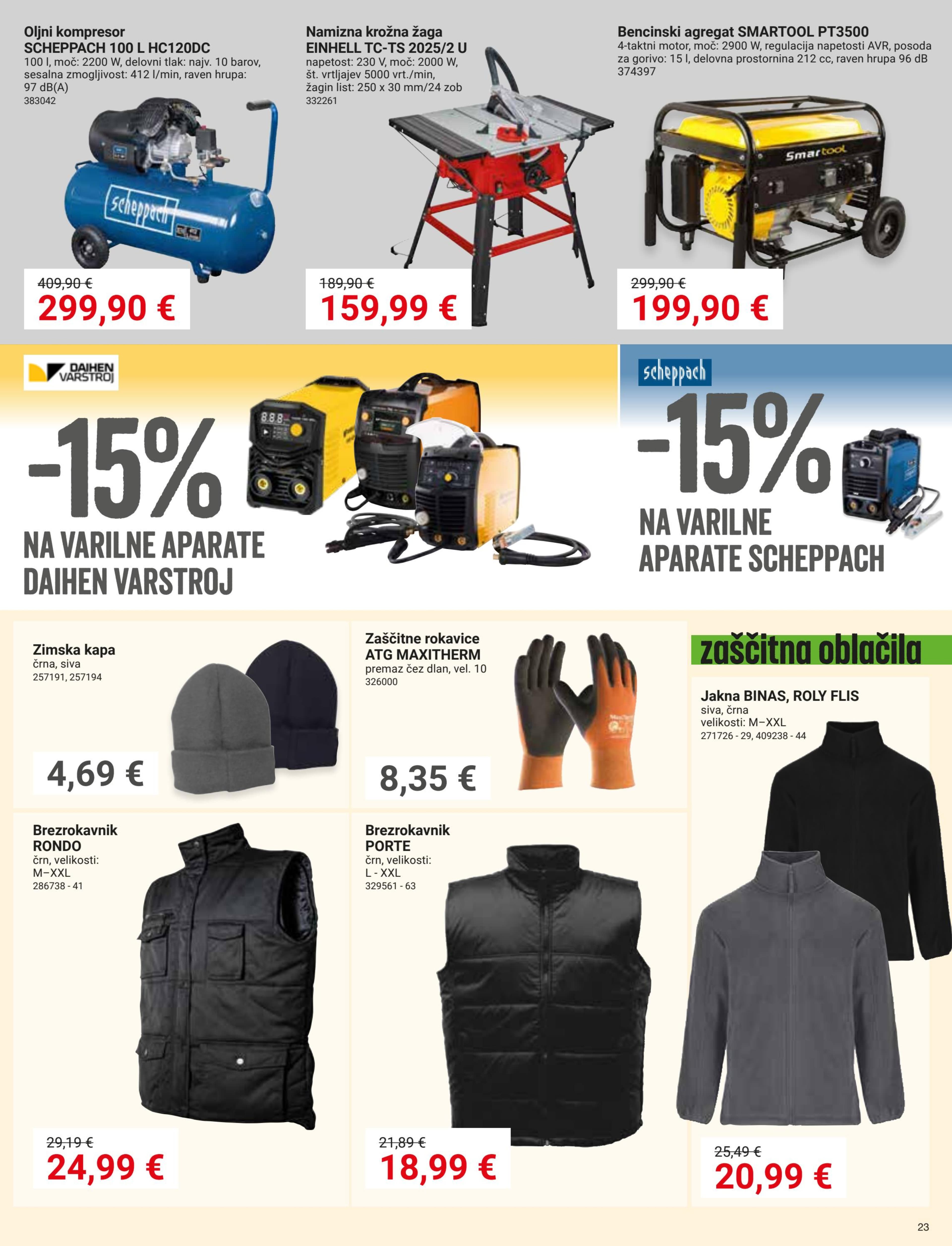 Stran 23. Pevex kataloga - Januar 2026