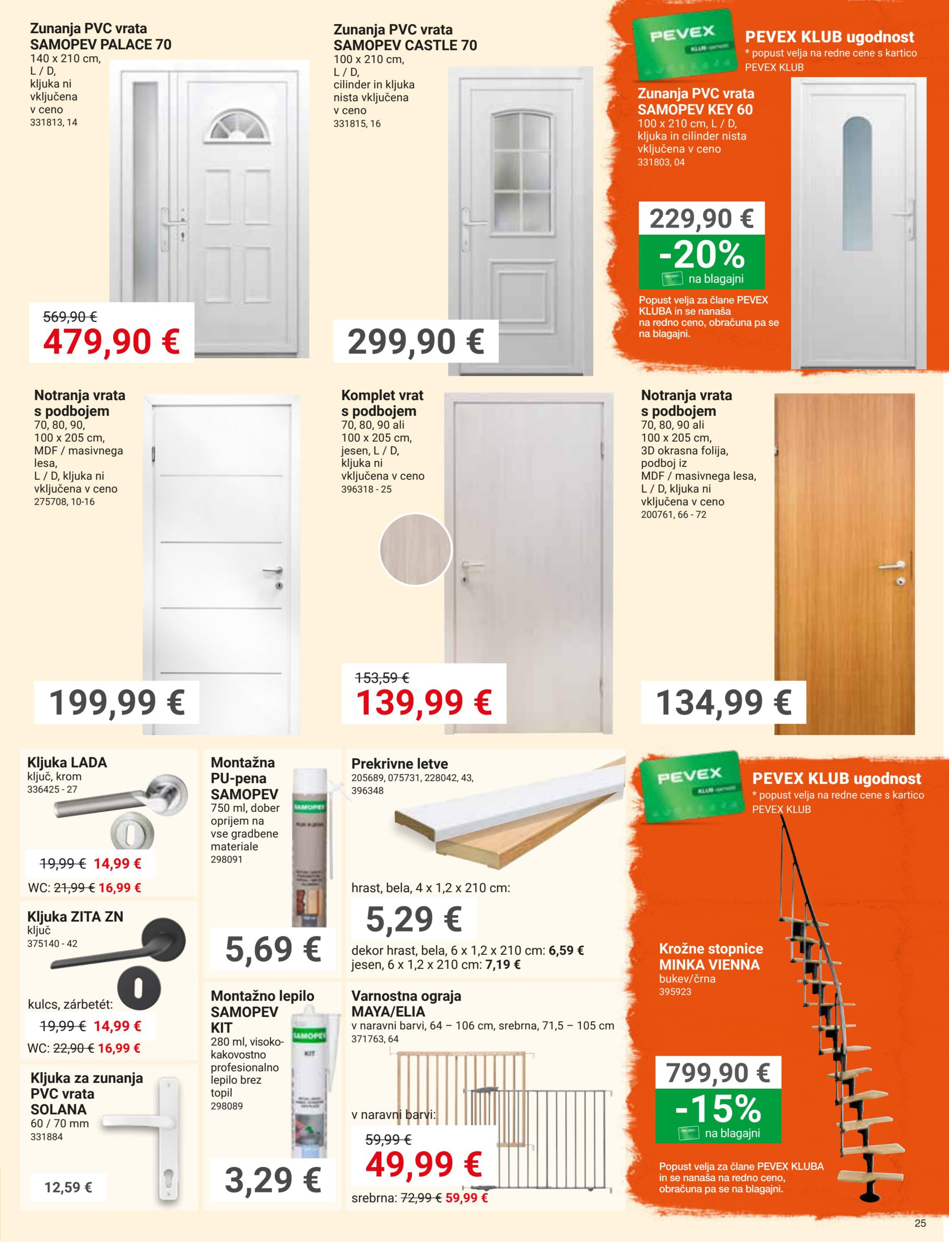Stran 25. Pevex kataloga - Januar 2026