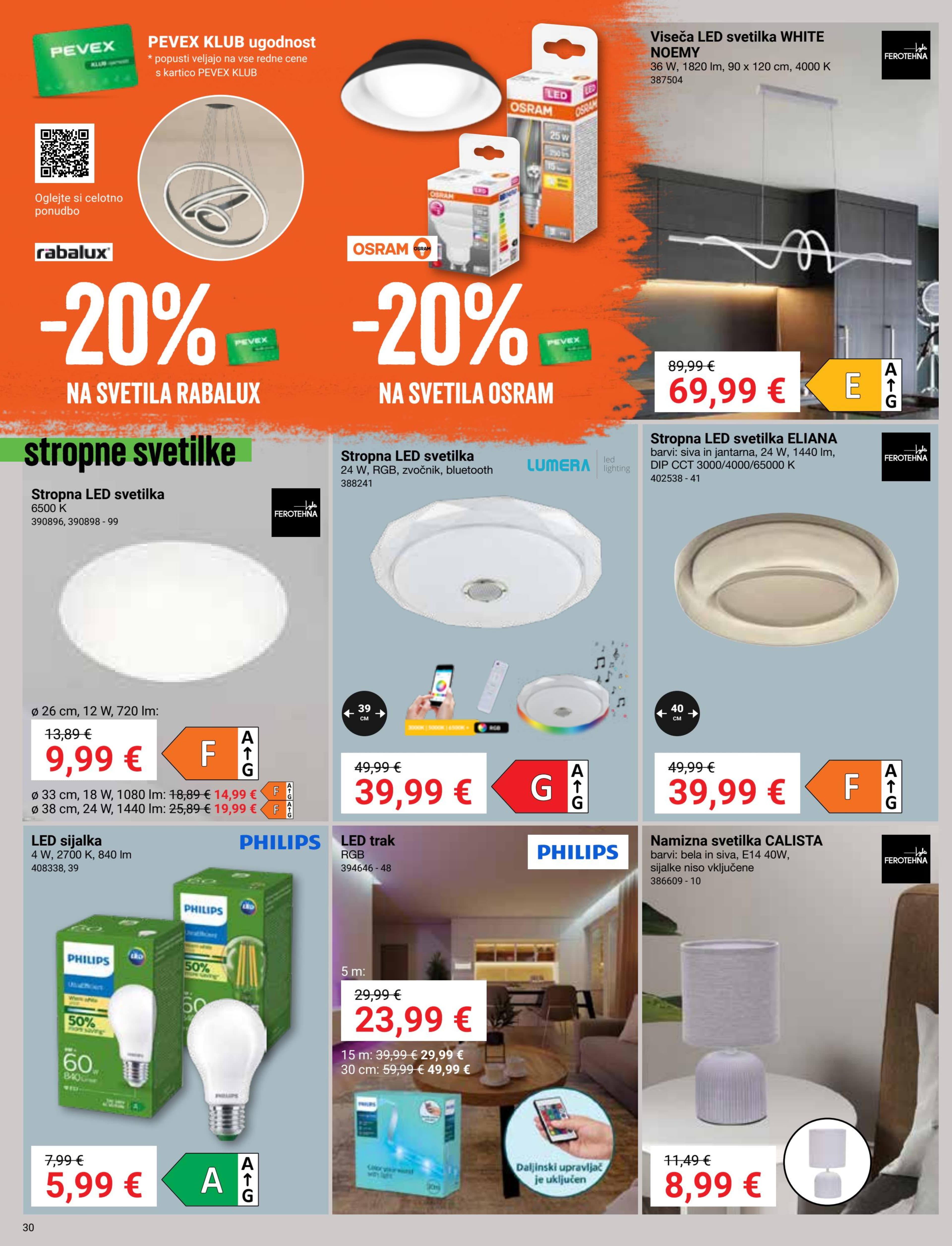 Stran 30. Pevex kataloga - Januar 2026