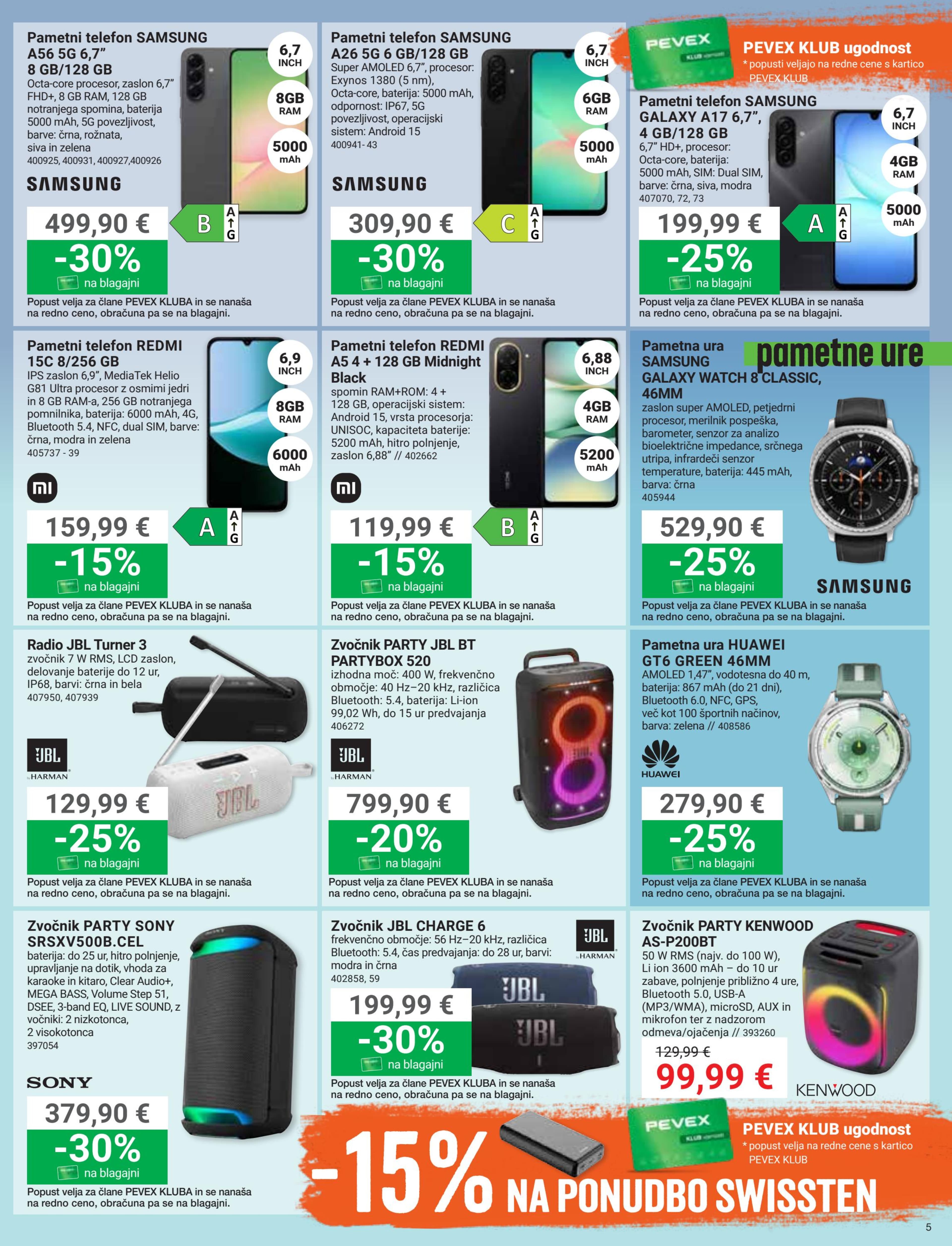 Stran 5. Pevex kataloga - Januar 2026