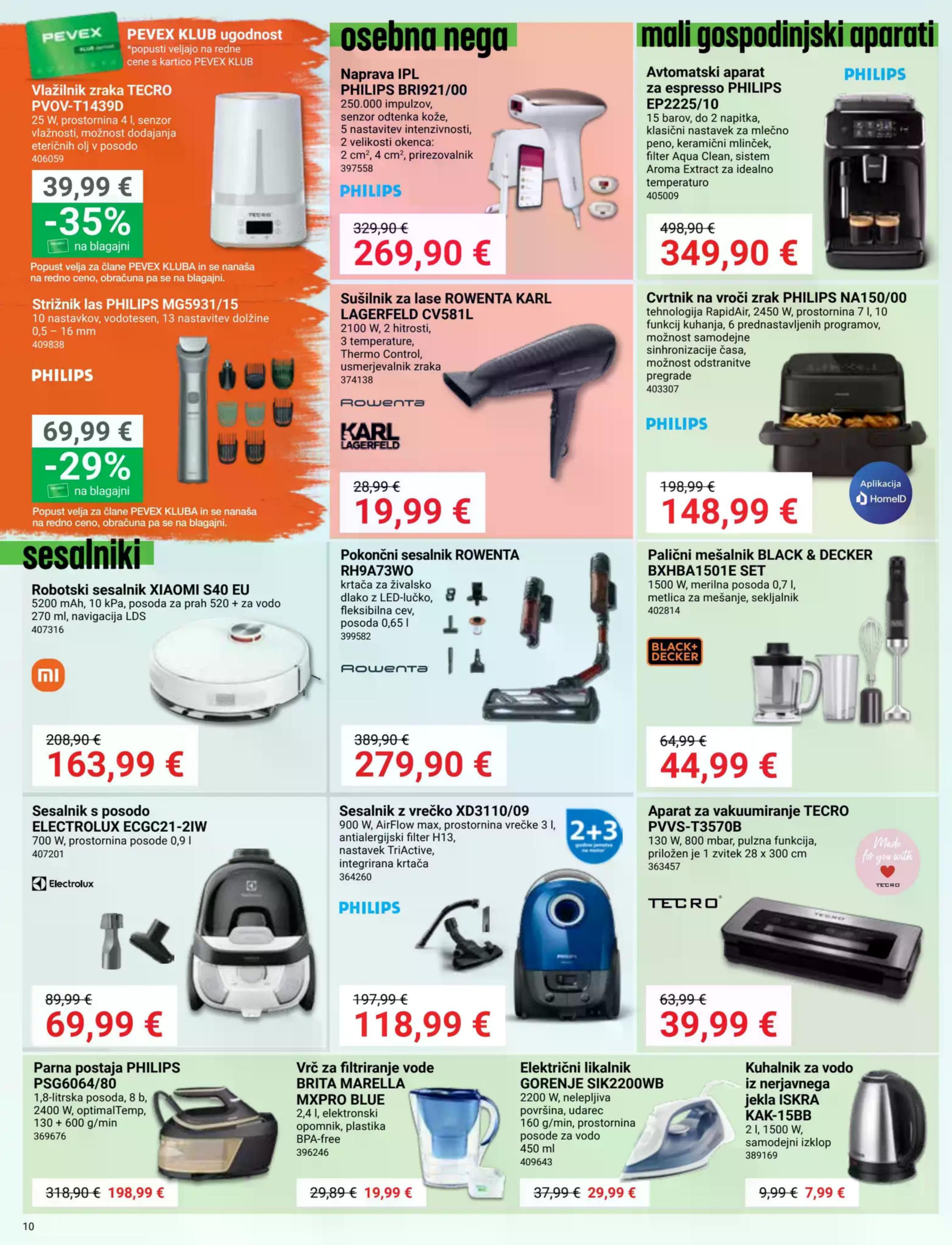 Stran 10. Pevex kataloga - Februar 2026
