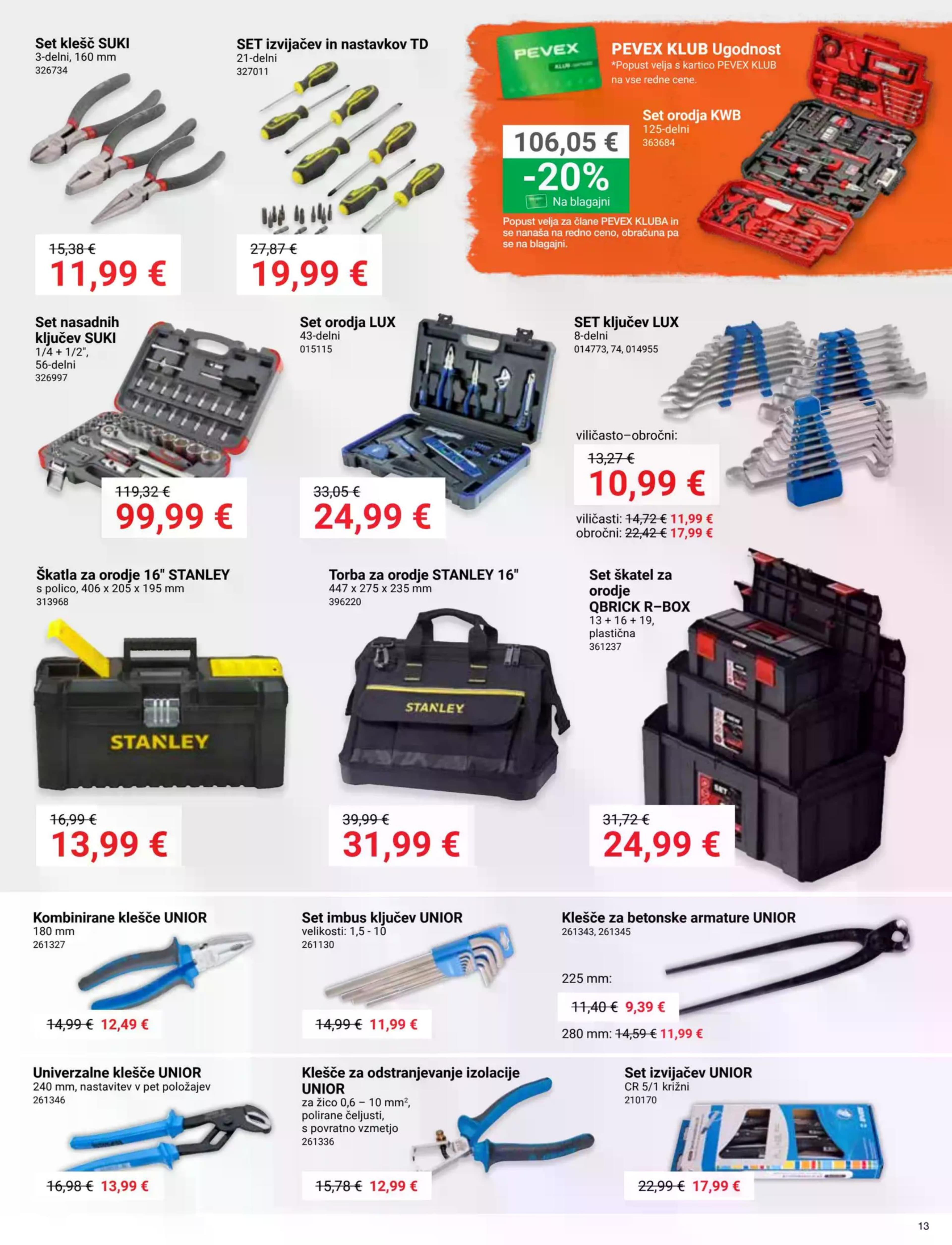 Stran 13. Pevex kataloga - Februar 2026