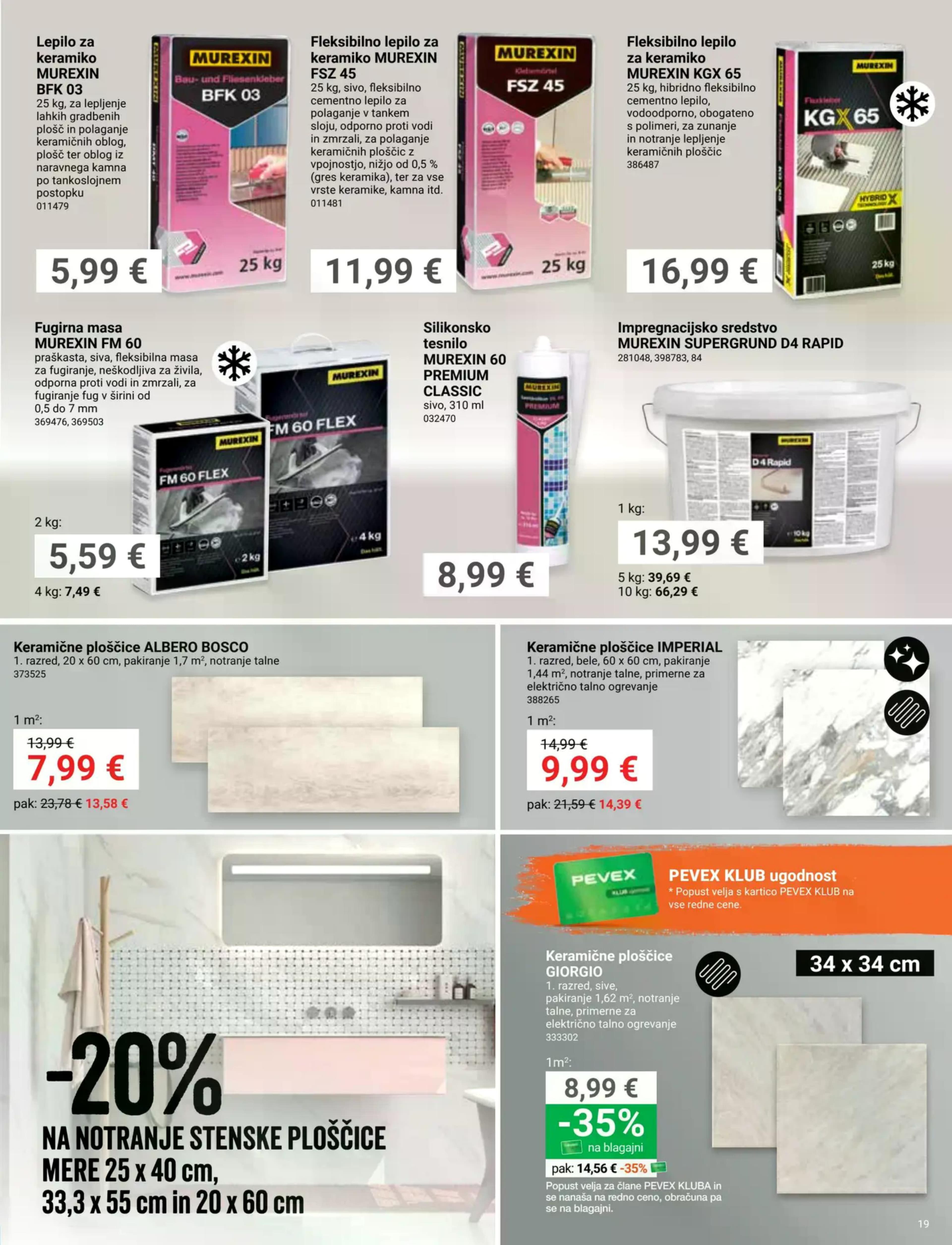 Stran 19. Pevex kataloga - Februar 2026