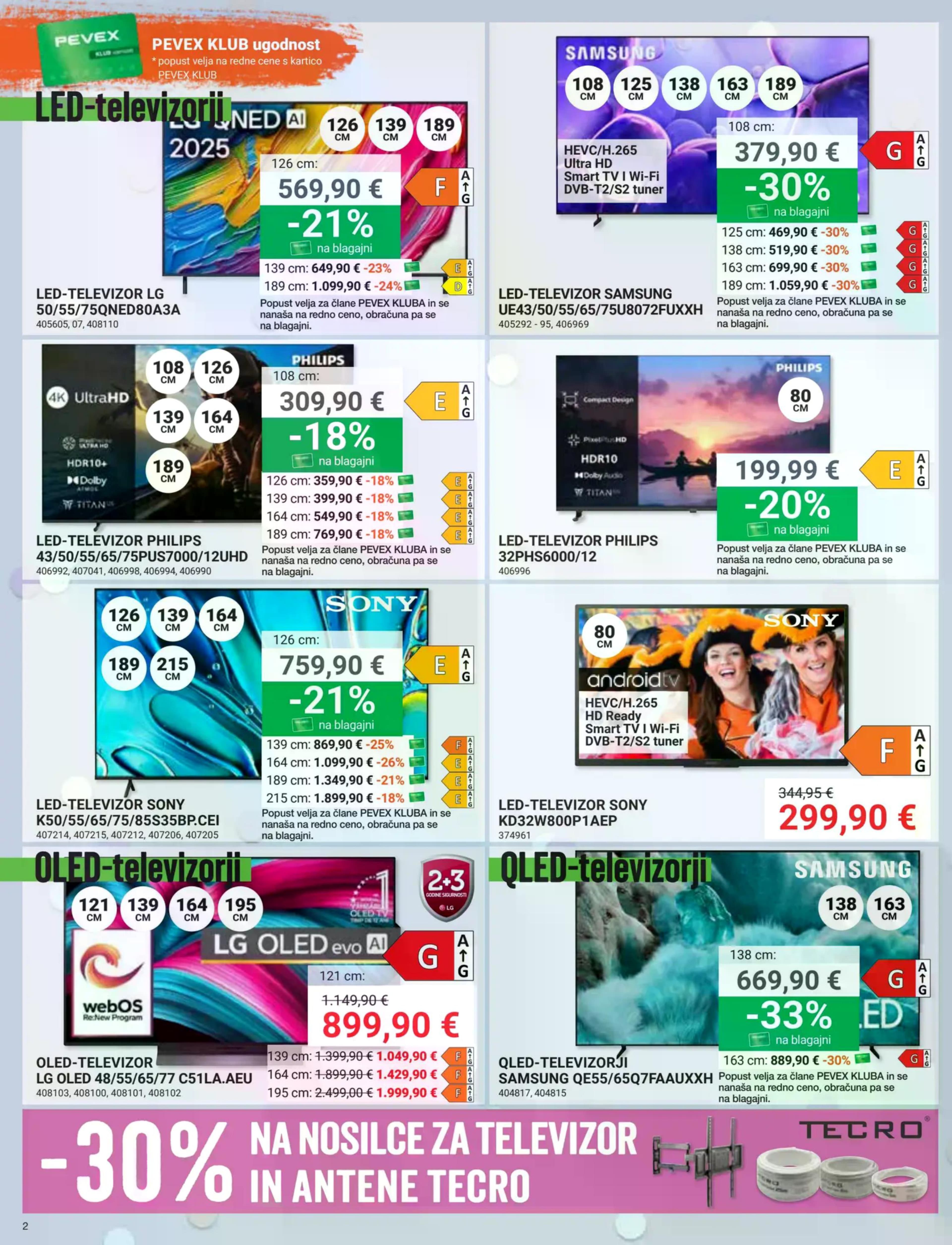 Stran 2. Pevex kataloga - Februar 2026