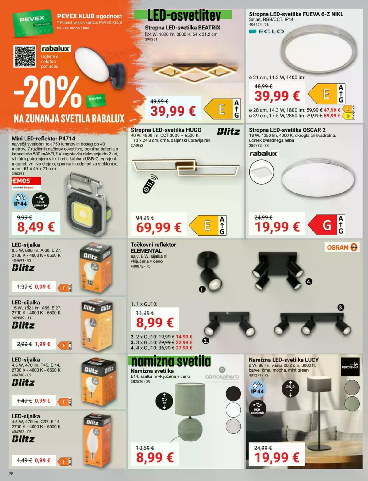 Stran 28. Pevex kataloga - Februar 2026 od 14.02.2026.