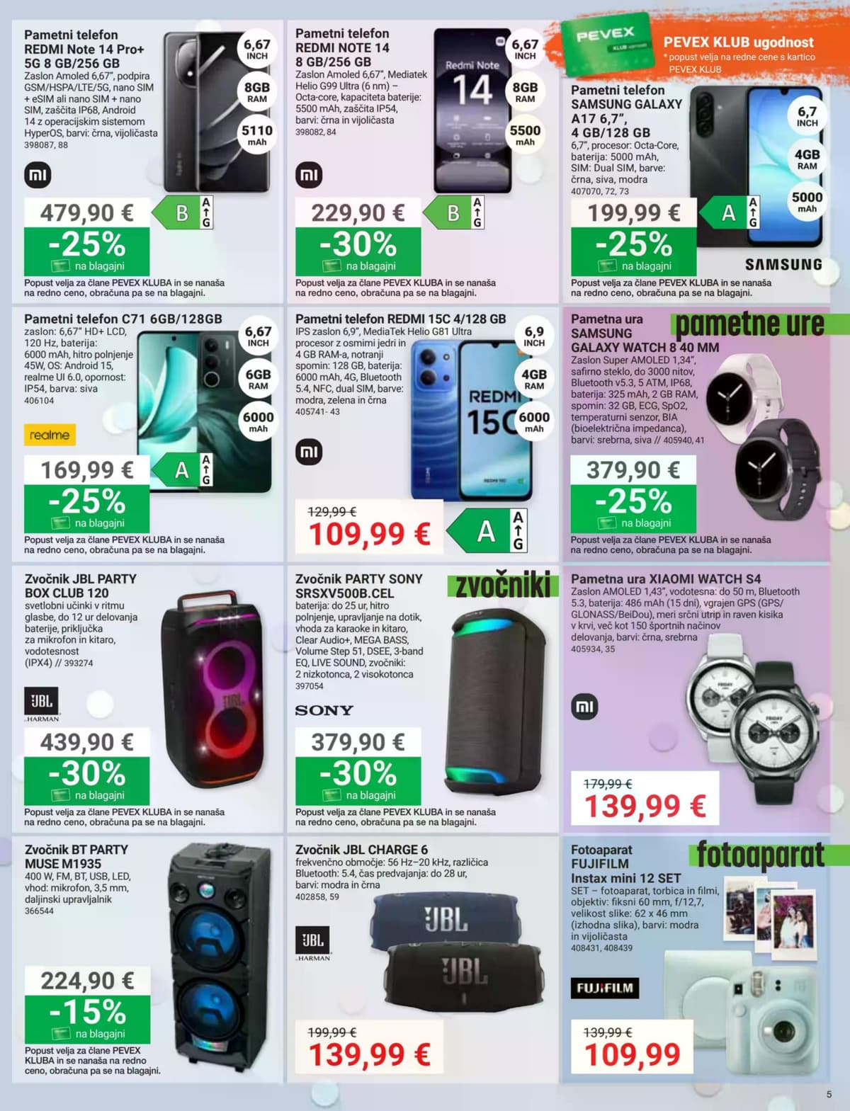 Stran 5. Pevex kataloga - Februar 2026