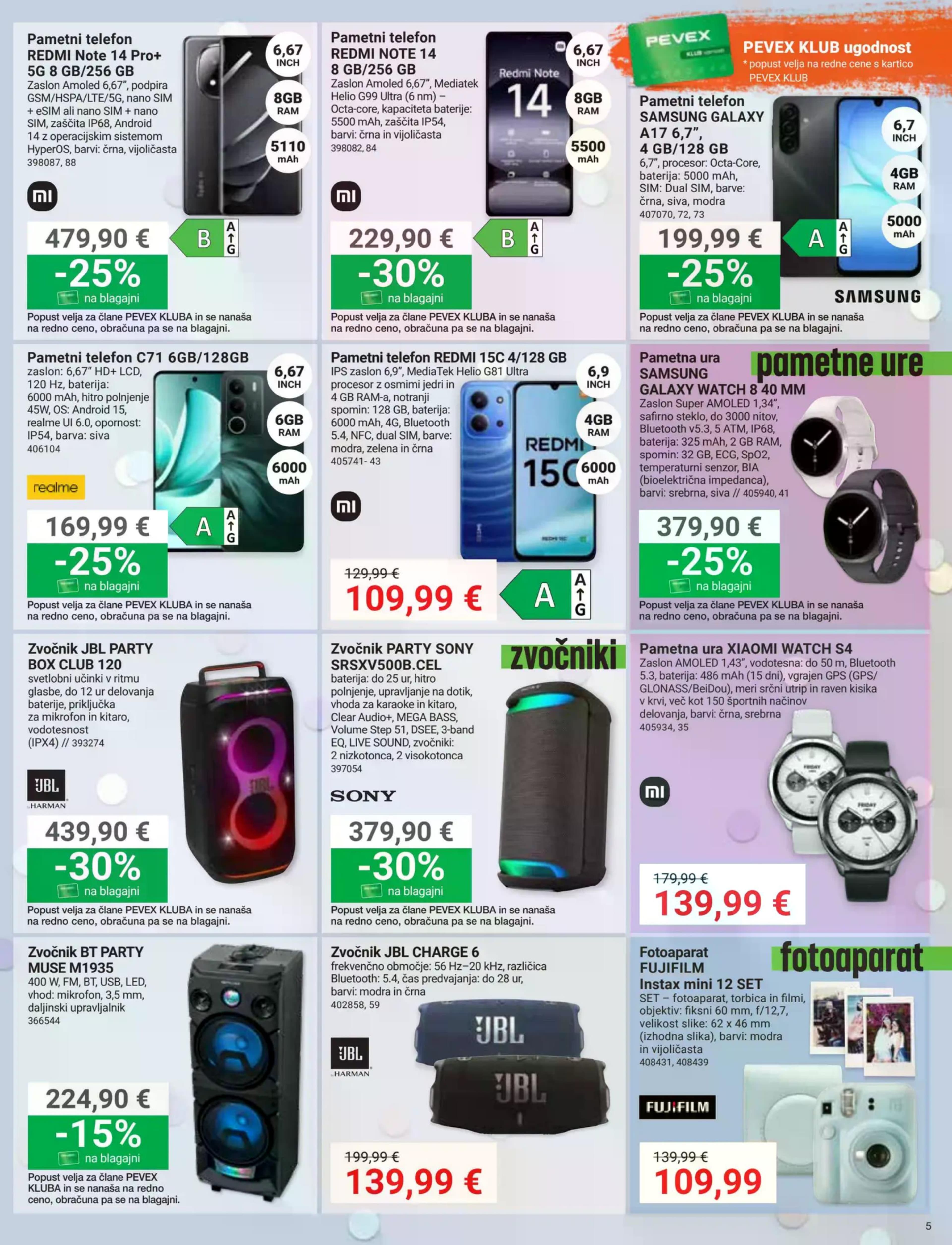 Stran 5. Pevex kataloga - Februar 2026