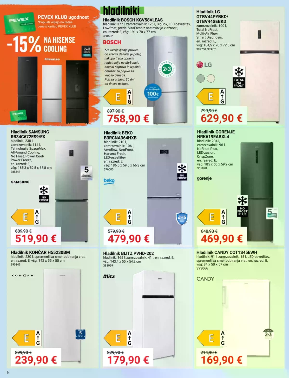 Stran 6. Pevex kataloga - Februar 2026 od 14.02.2026.
