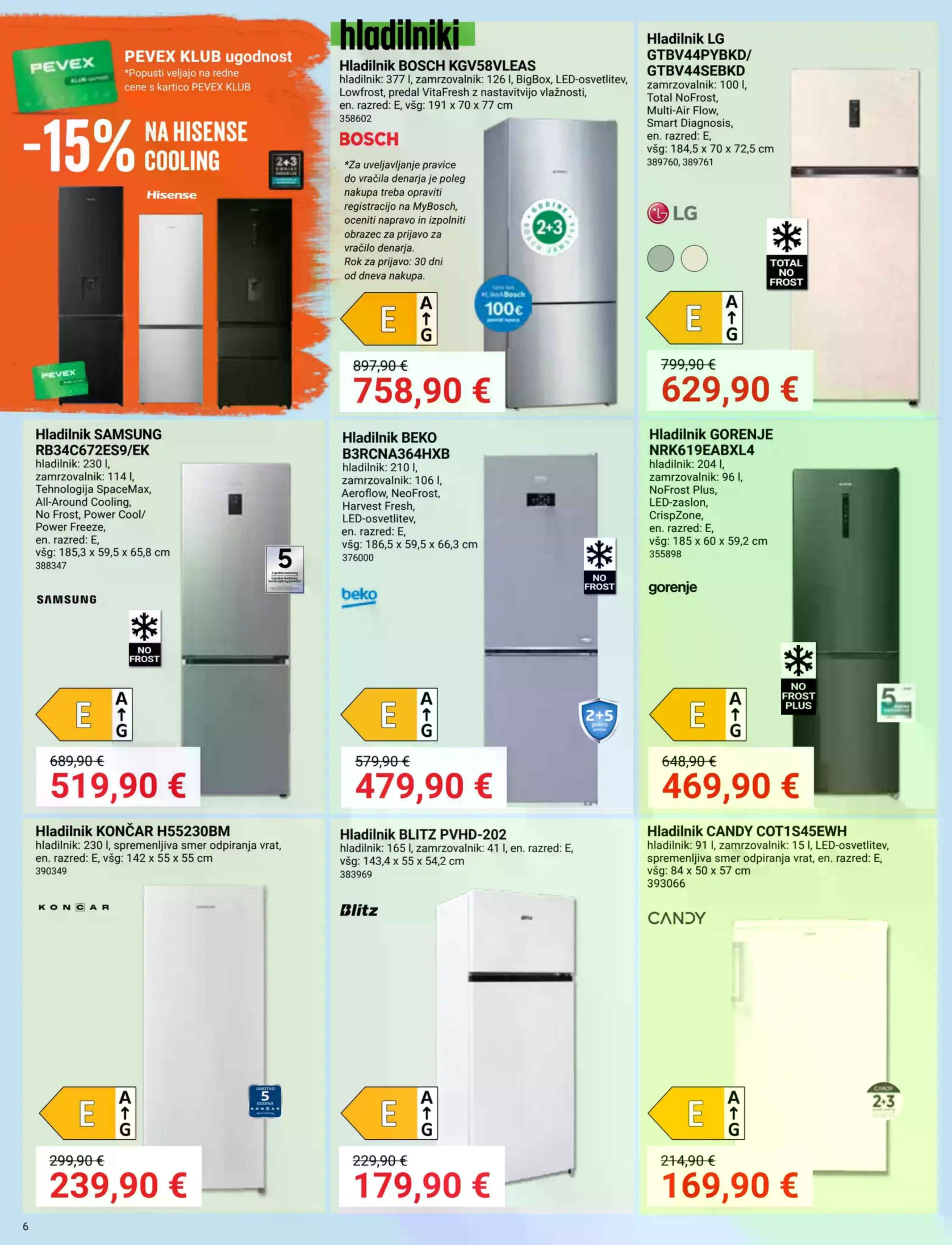 Stran 6. Pevex kataloga - Februar 2026